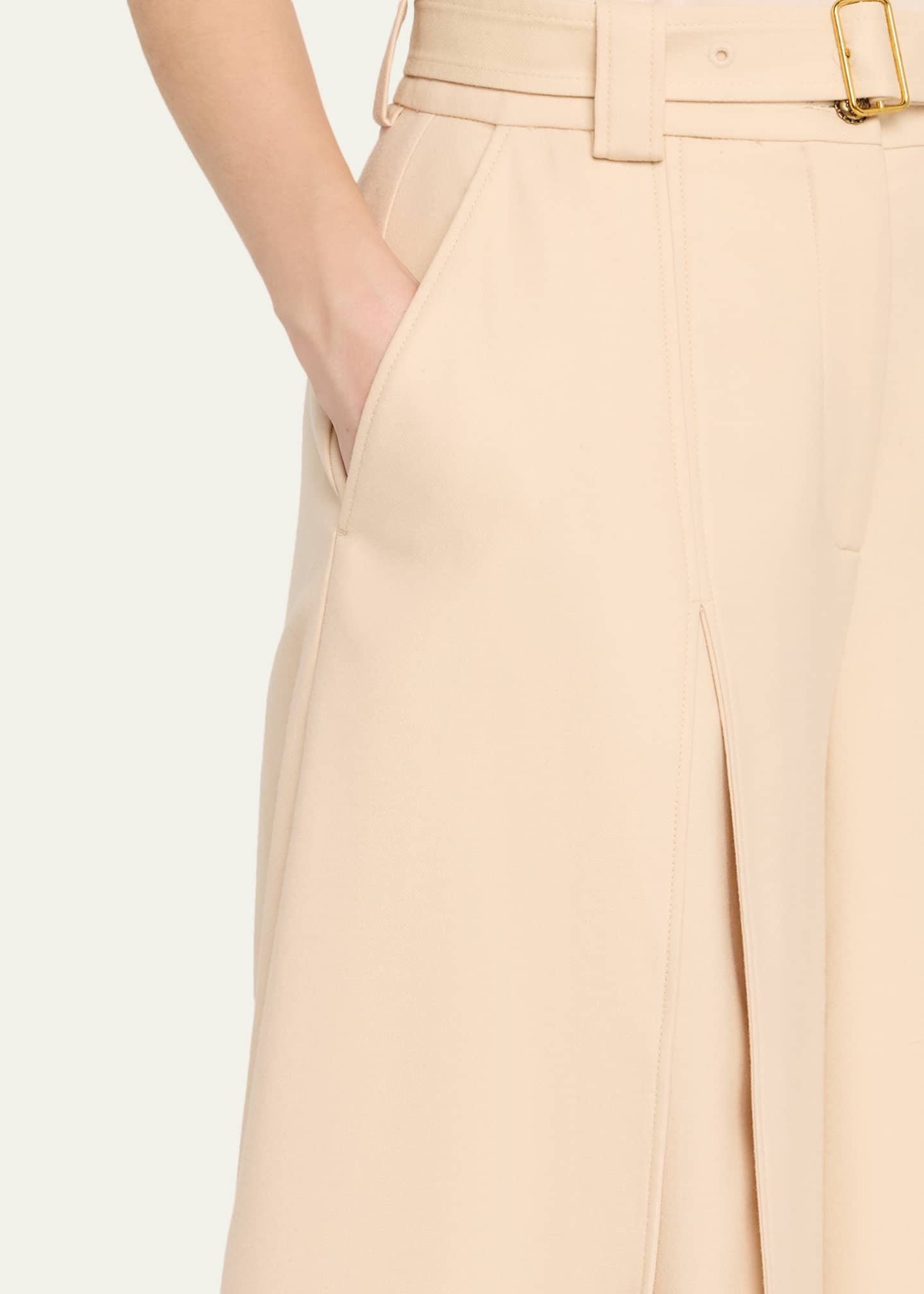 Zimmermann Hypnotic Wool Culotte Pants - Bergdorf Goodman