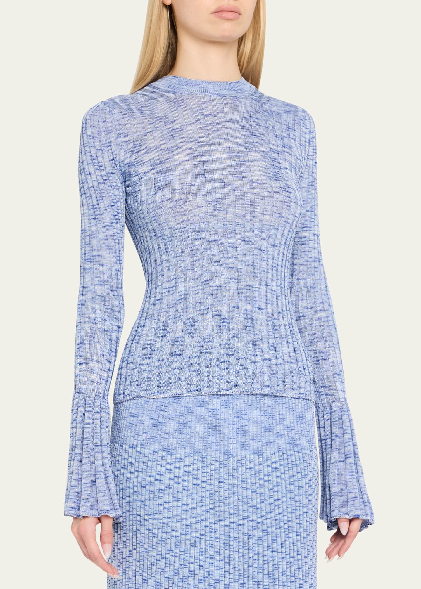 Zimmermann Mouline Long-Sleeve Top Image 4 of 5