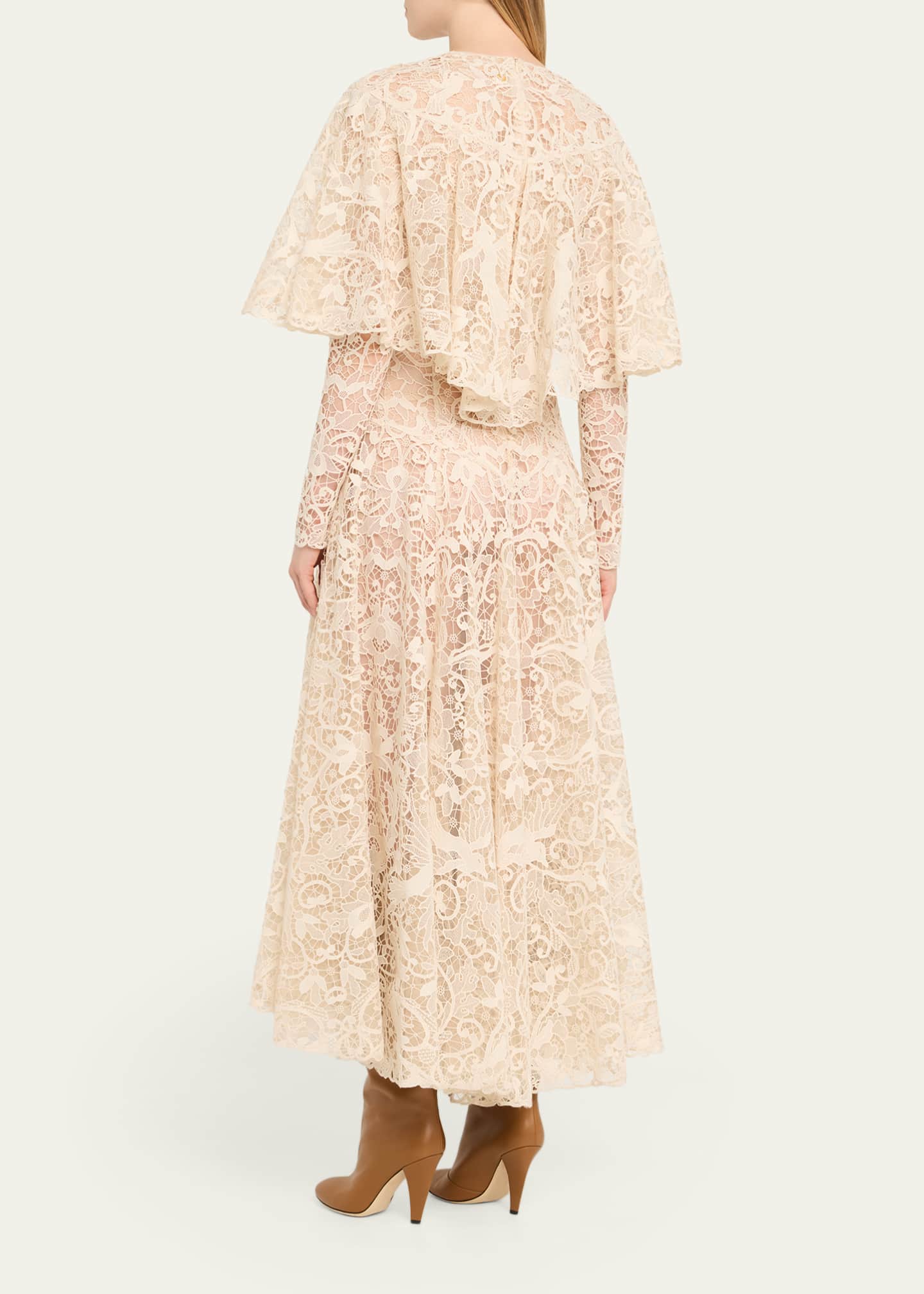 Memento Long-Sleeve Lace Dress
