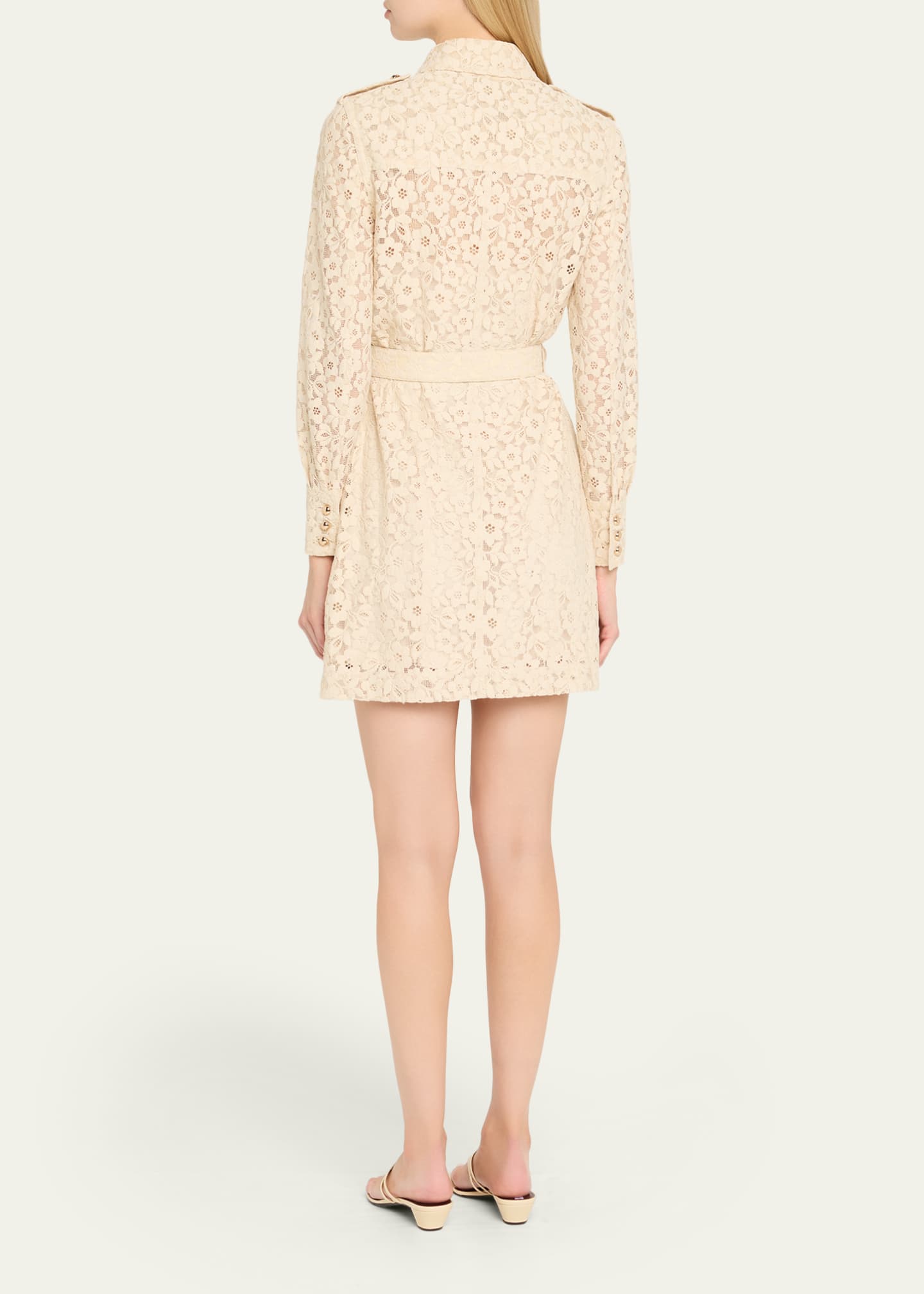 Zimmermann Lace Utility Shirtdress Image 3 of 5