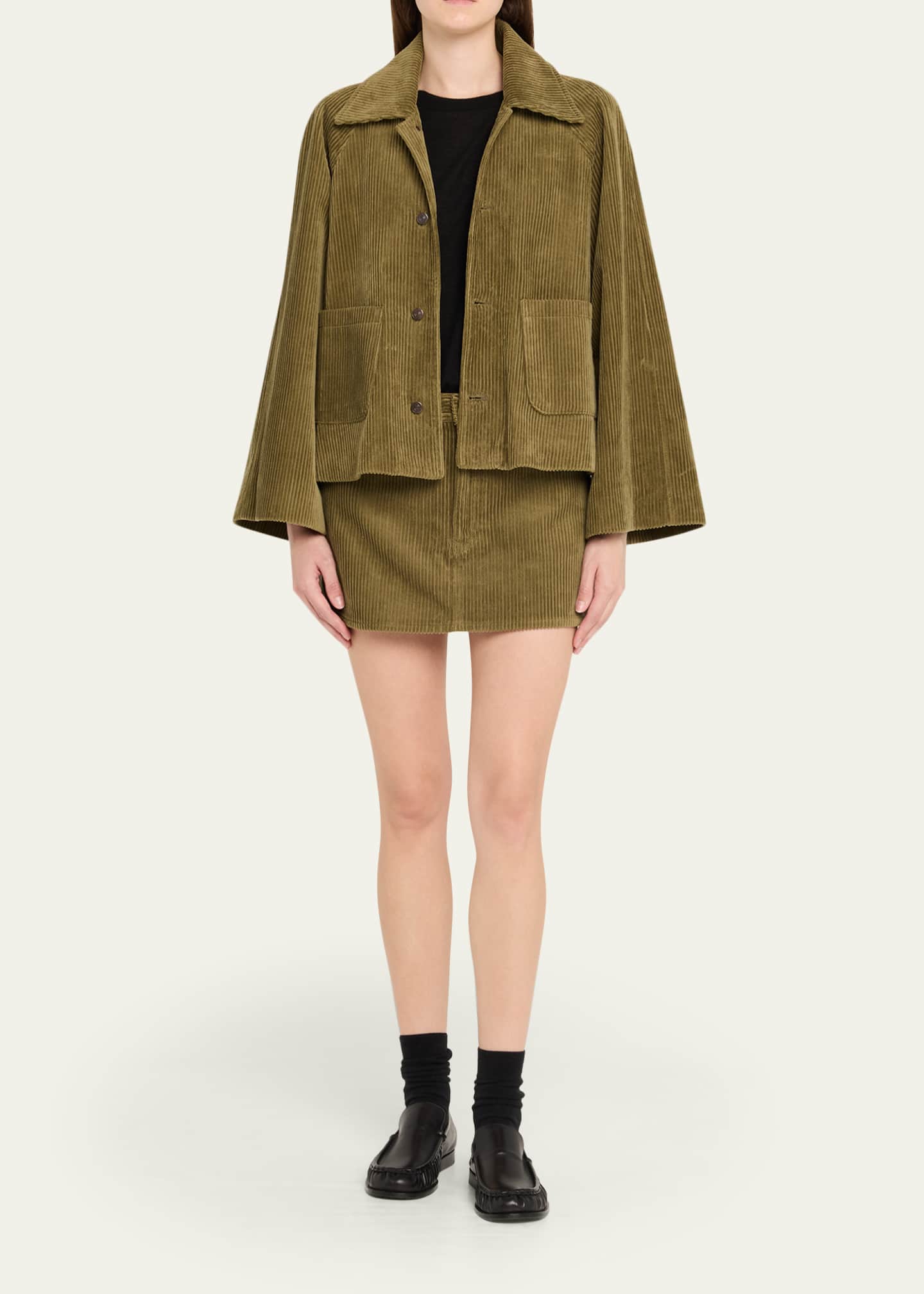 ジャケット・アウター PARAFFIN CORDUROY SWING COAT Porter Classic Corduroy Swing Coat Paraffin Corduroy Swing Coat