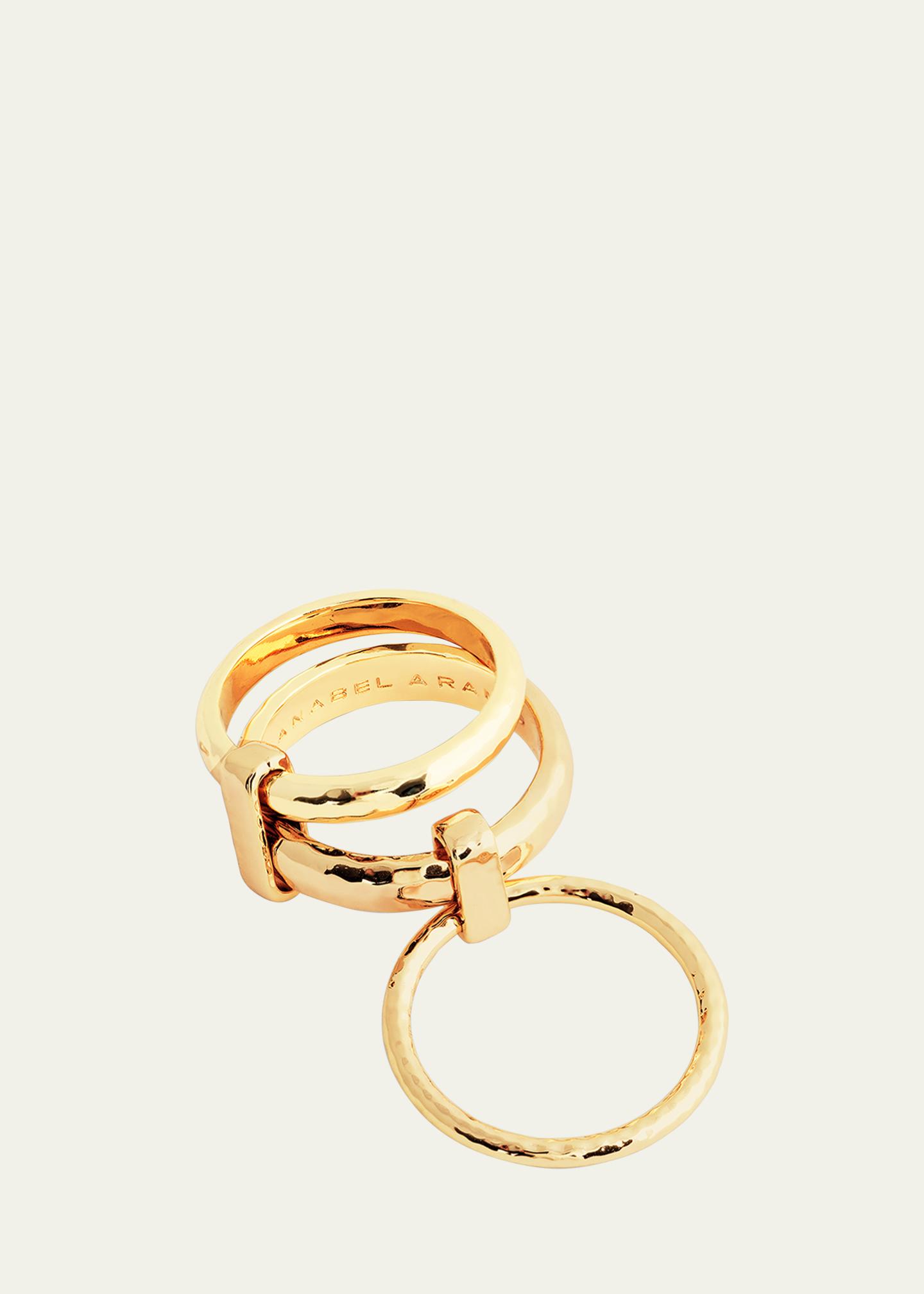 Anabel Aram Jewelry Farrier Triple Connected Ring - Bergdorf Goodman