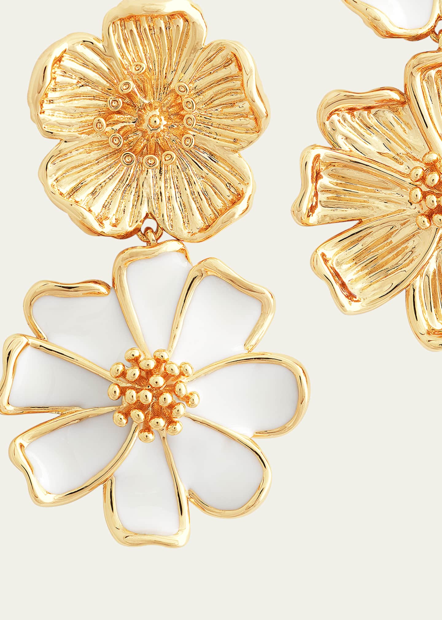 Anabel Aram Jewelry Wildflowers Mixed Drop Earrings Image 4 of 4