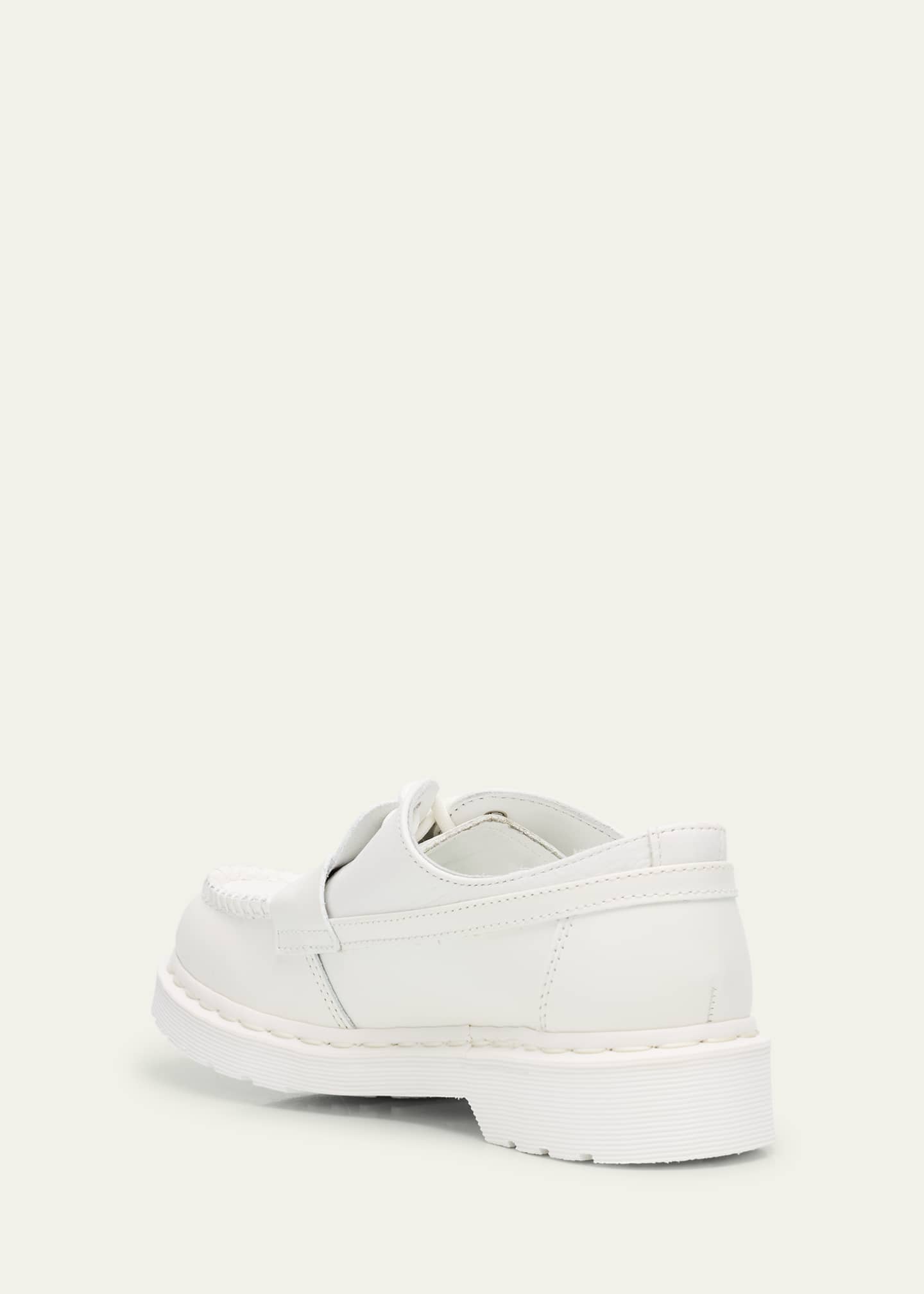 MM6 Maison Margiela x Dr. Martens Leather Moccasin Loafers