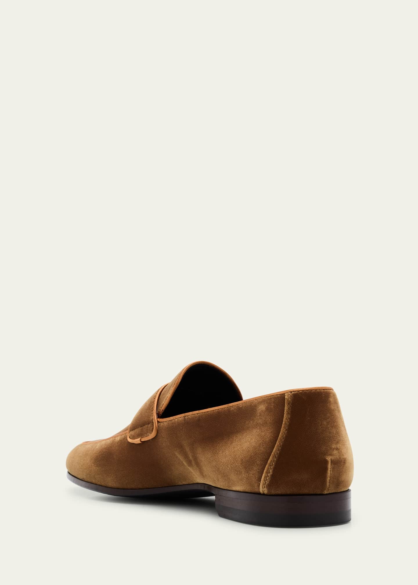 Magnanni Men's Jasper II Velvet Keeper Loafers Image 4 of 6