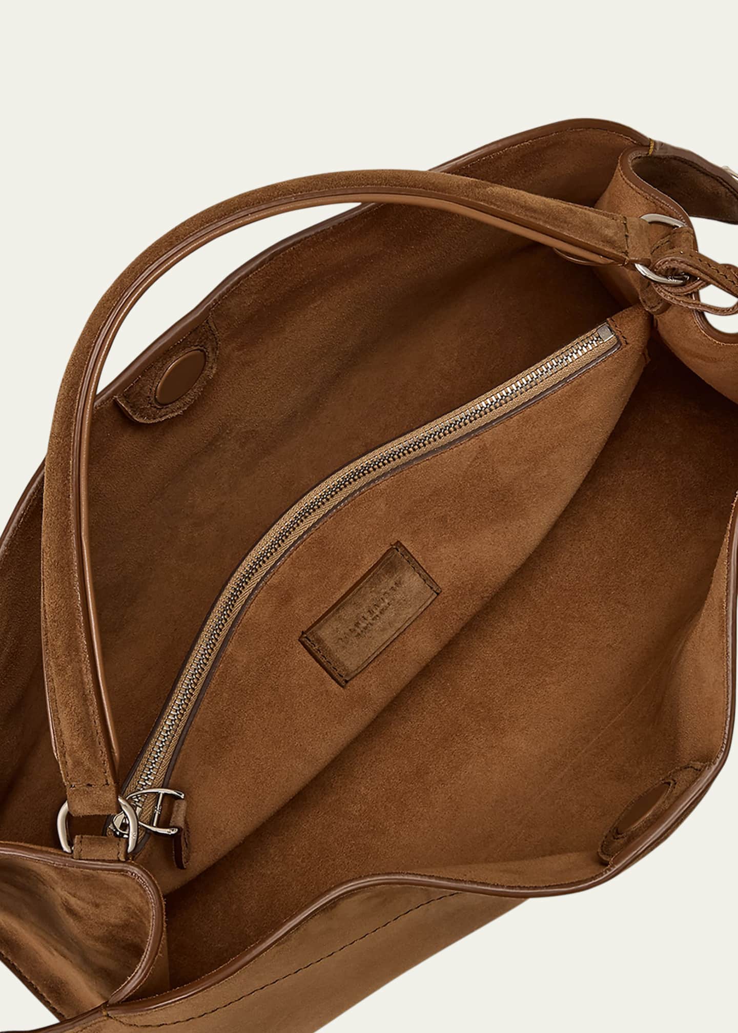 The Ralph Calf-Suede Shoulder Bag