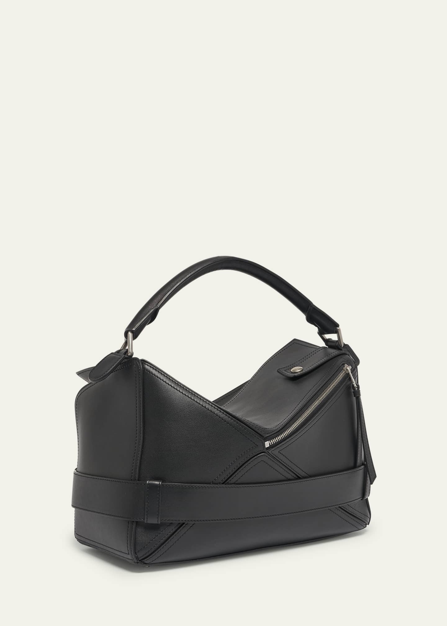 Loewe Men's Large Leather Biker Puzzle Shoulder Bag