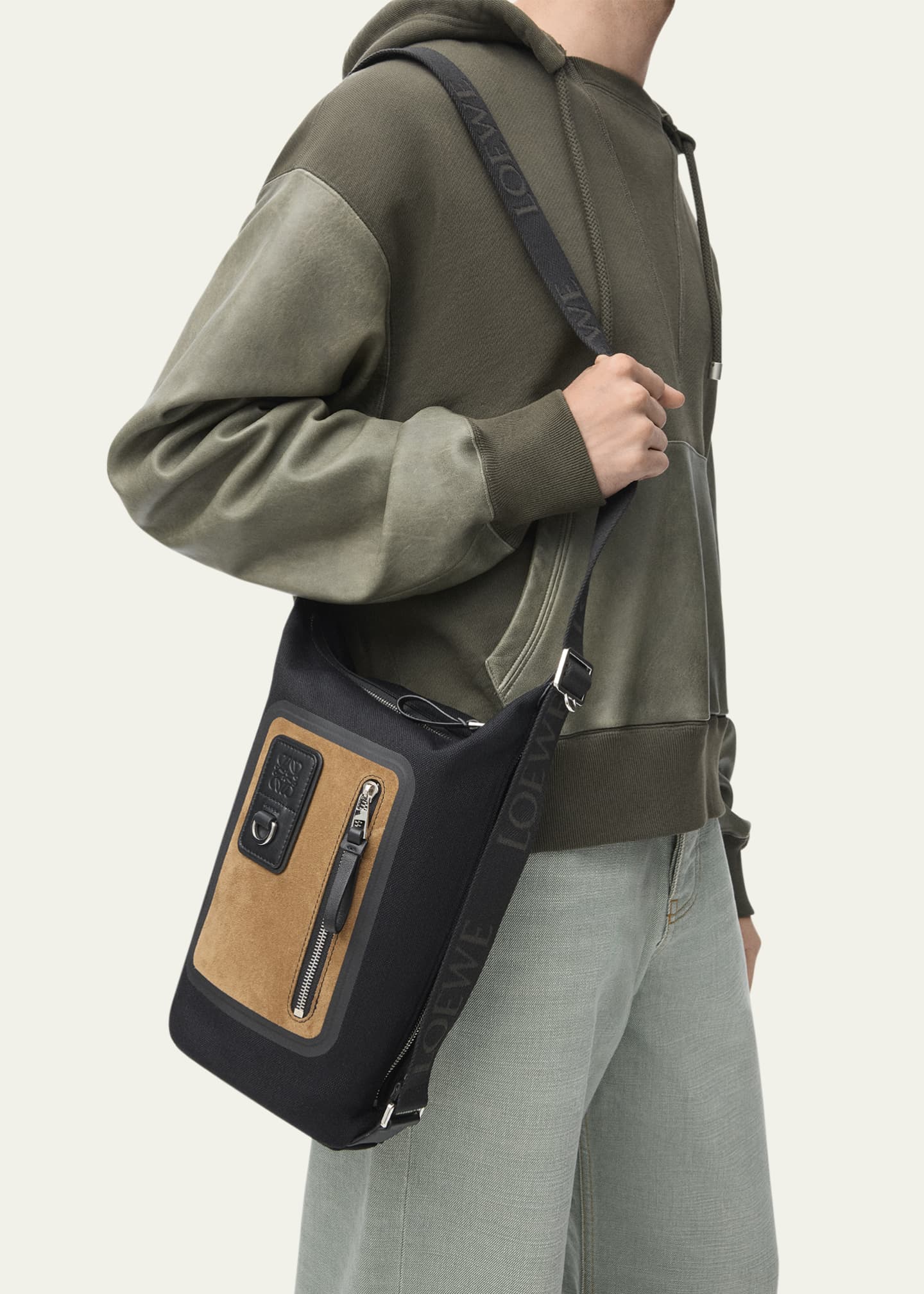 Loewe Men's Loop Small Crossbody Bag Image 2 of 2
