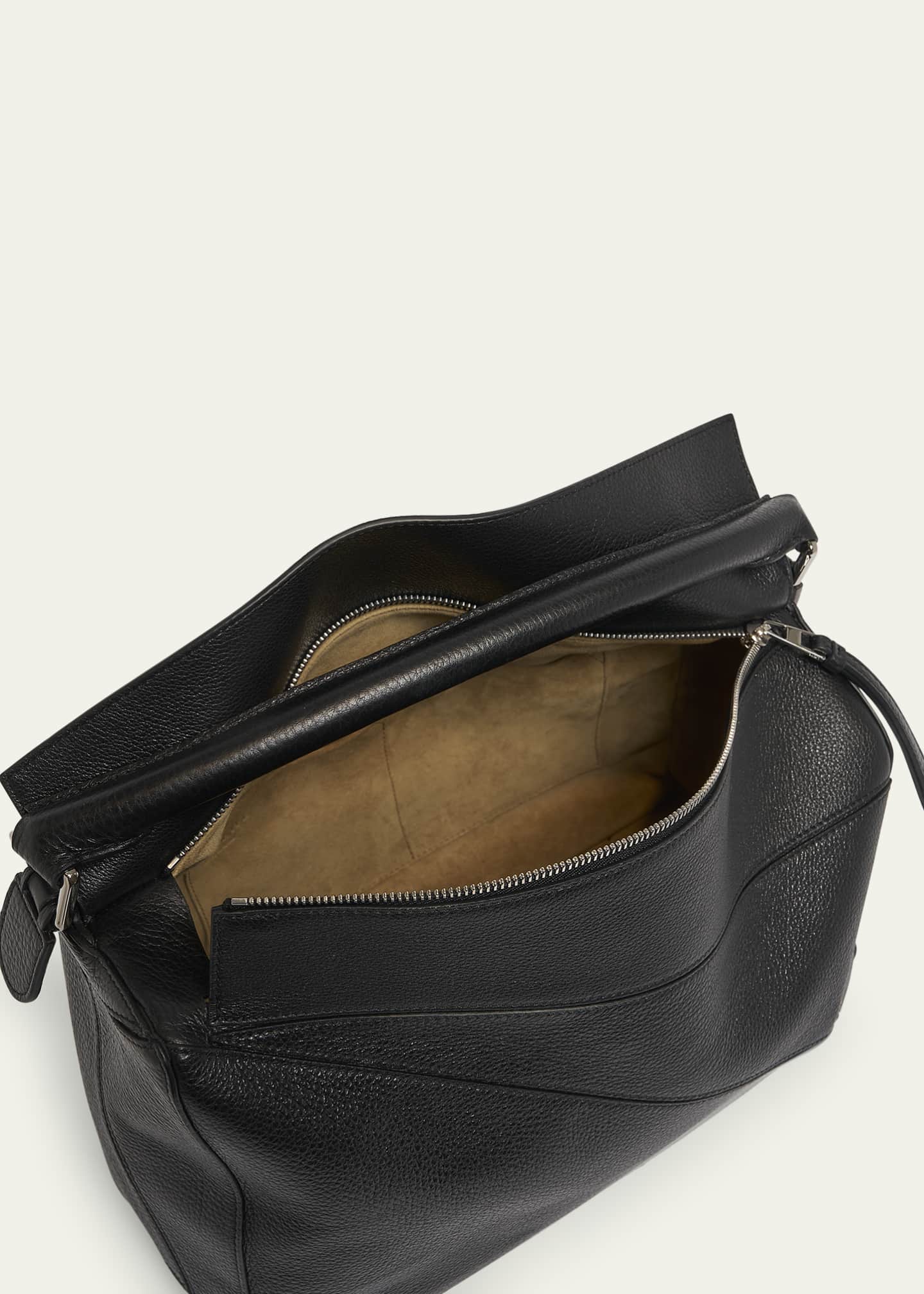 Loewe Men's Large Leather Puzzle Crossbody Bag - Bergdorf Goodman