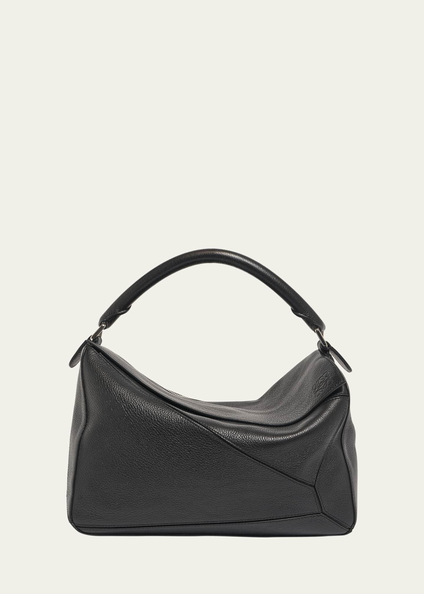 Loewe Men's Large Leather Puzzle Crossbody Bag - Bergdorf Goodman