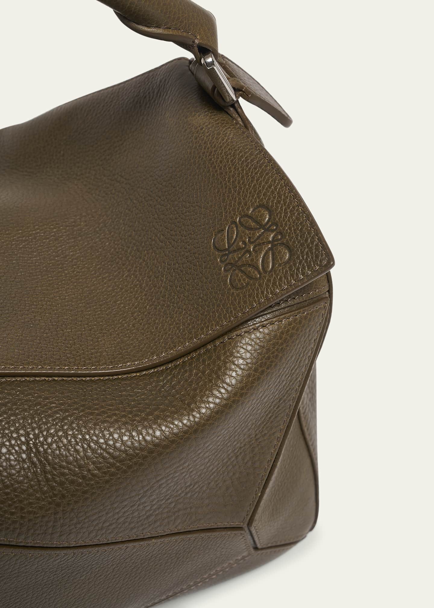 Loewe Men's Large Leather Puzzle Crossbody Bag - Bergdorf Goodman