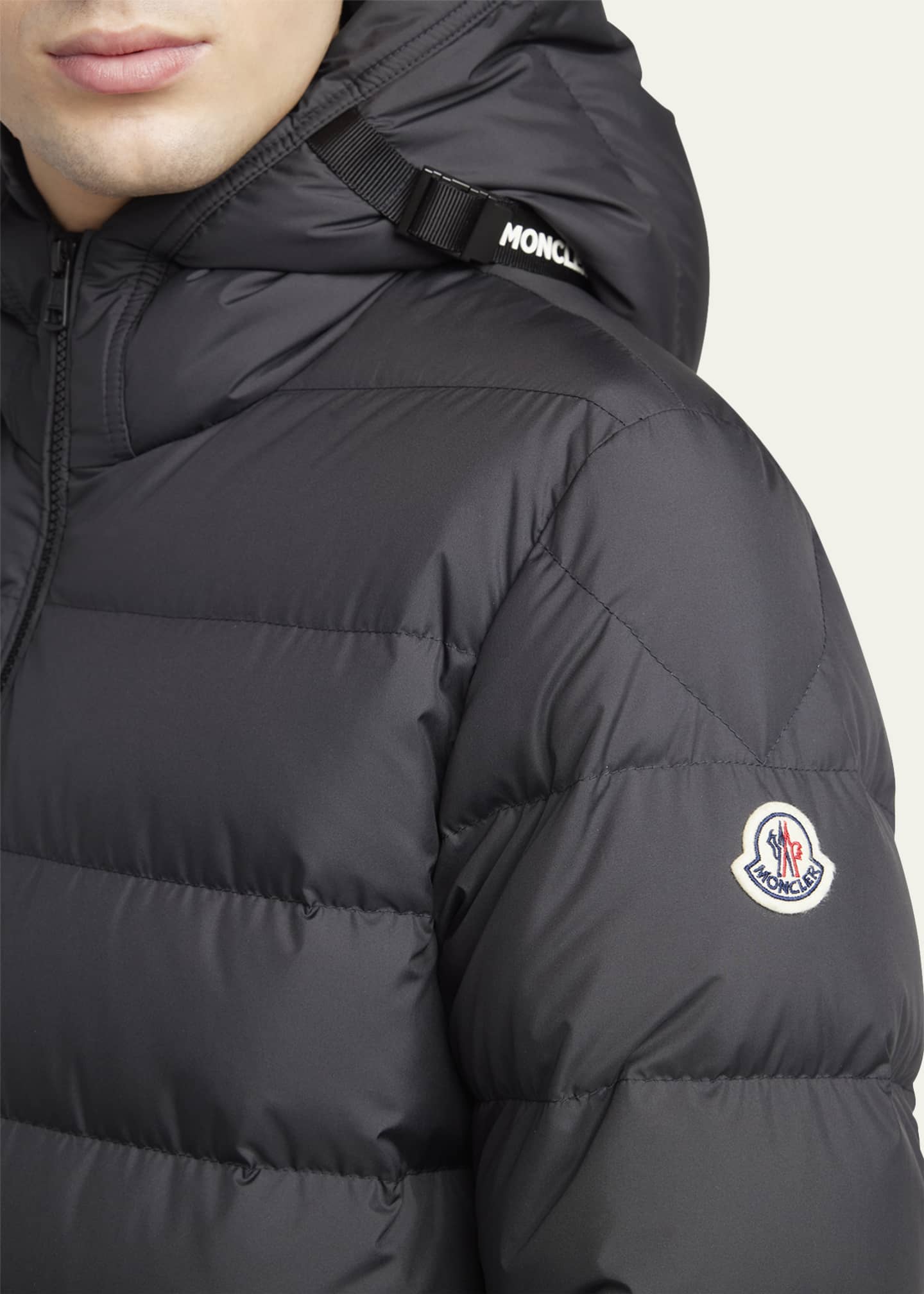 MONCLER　セール DORFMAN Moncler Men's Besines Hooded Down Jacket - Bergdorf Goodman