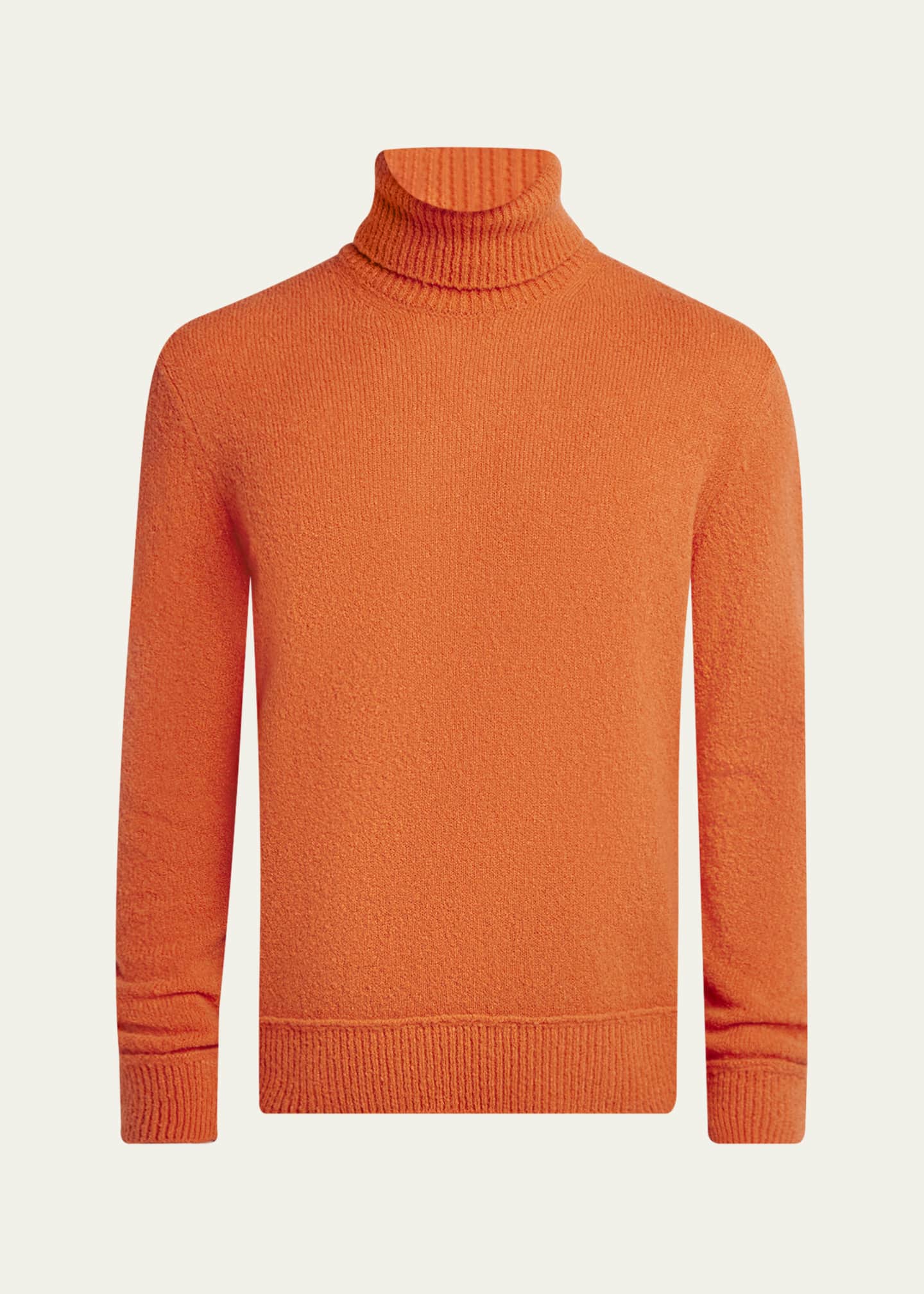 Moncler Men's Logo-Sleeve Turtleneck Sweater - Bergdorf Goodman