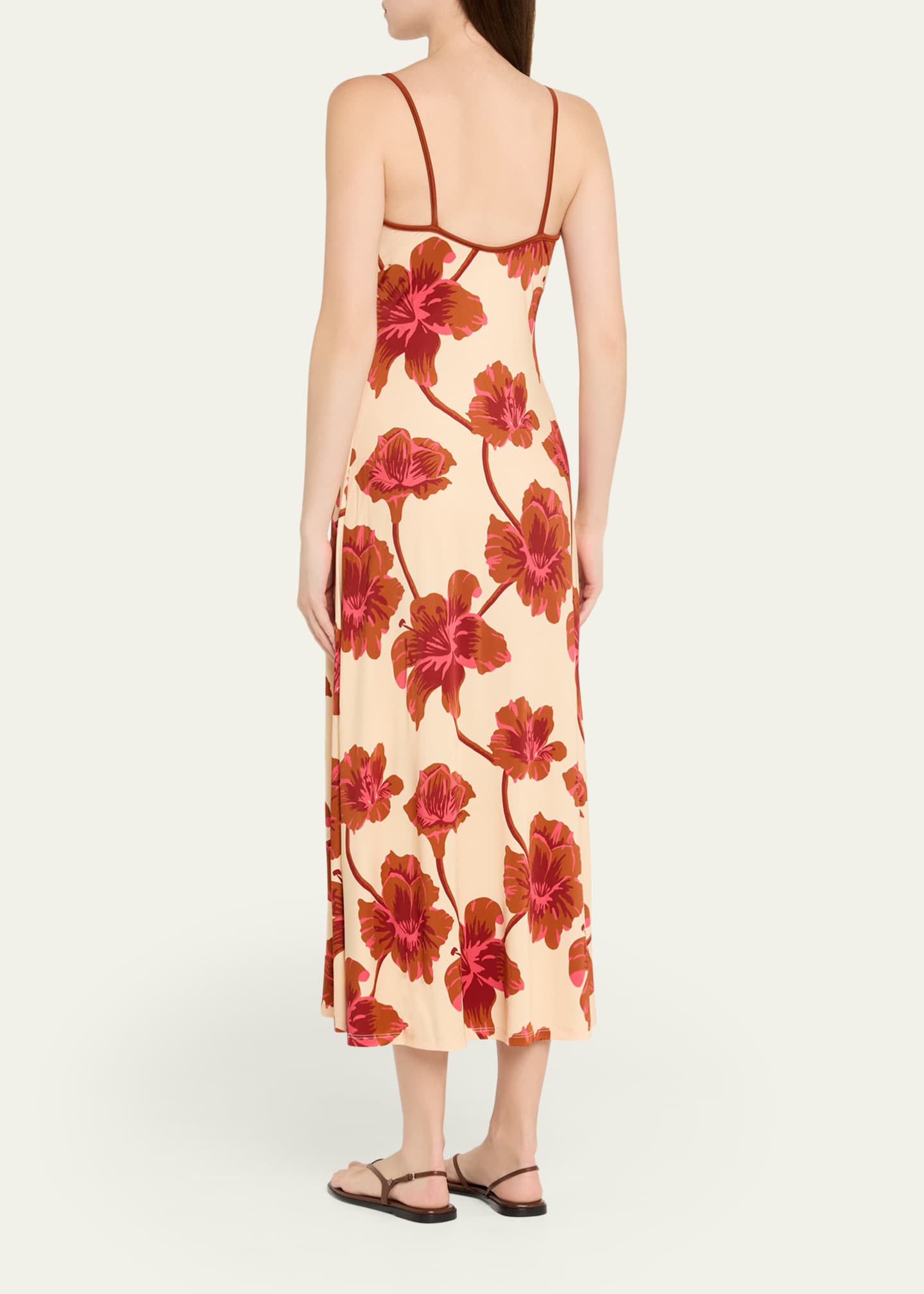 Johanna Ortiz Sendero De Astromelias Empire-Waist Ankle Dress Image 2 of 2