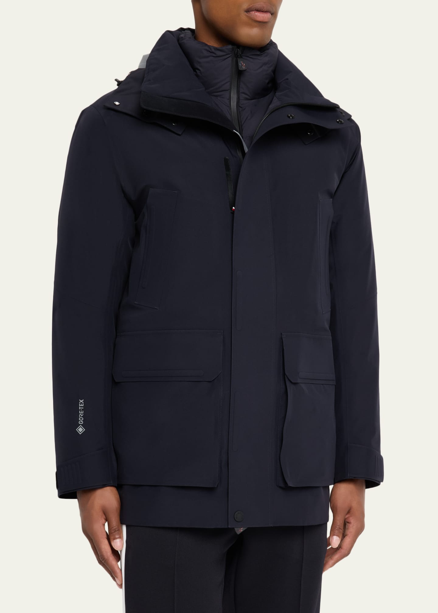 Moncler Grenoble Men's Grenoble Konza 3-In-1 Short Down Jacket