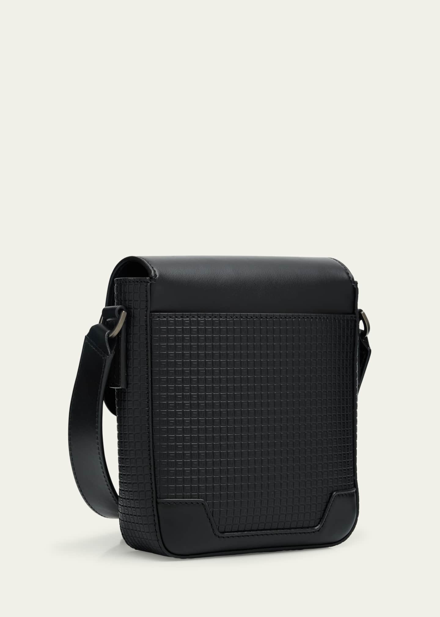 Serapian Men's Small Stepan North/South Envelope Crossbody Bag
