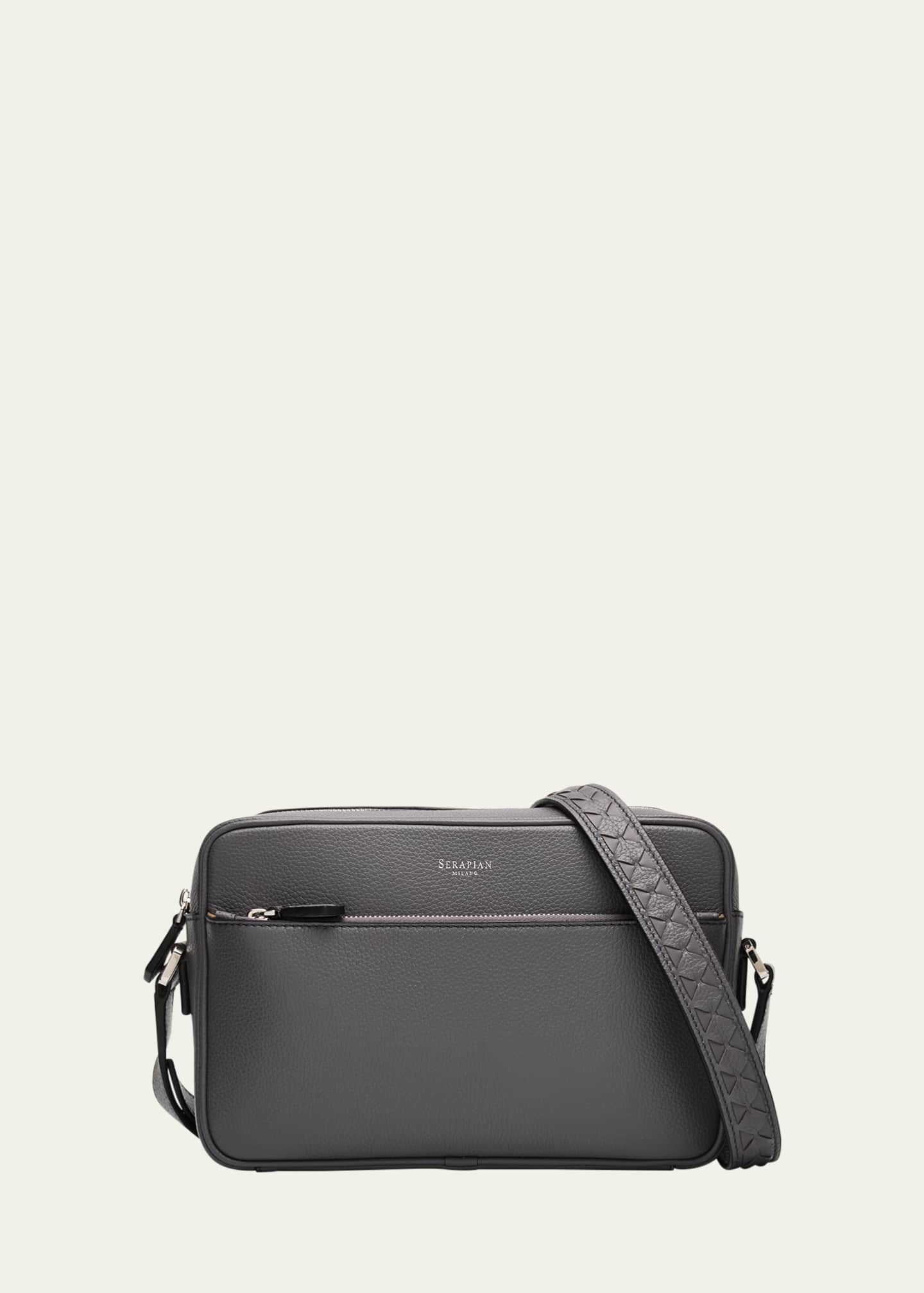 Serapian Men's East/West Cachemire Mosaico Crossbody Bag