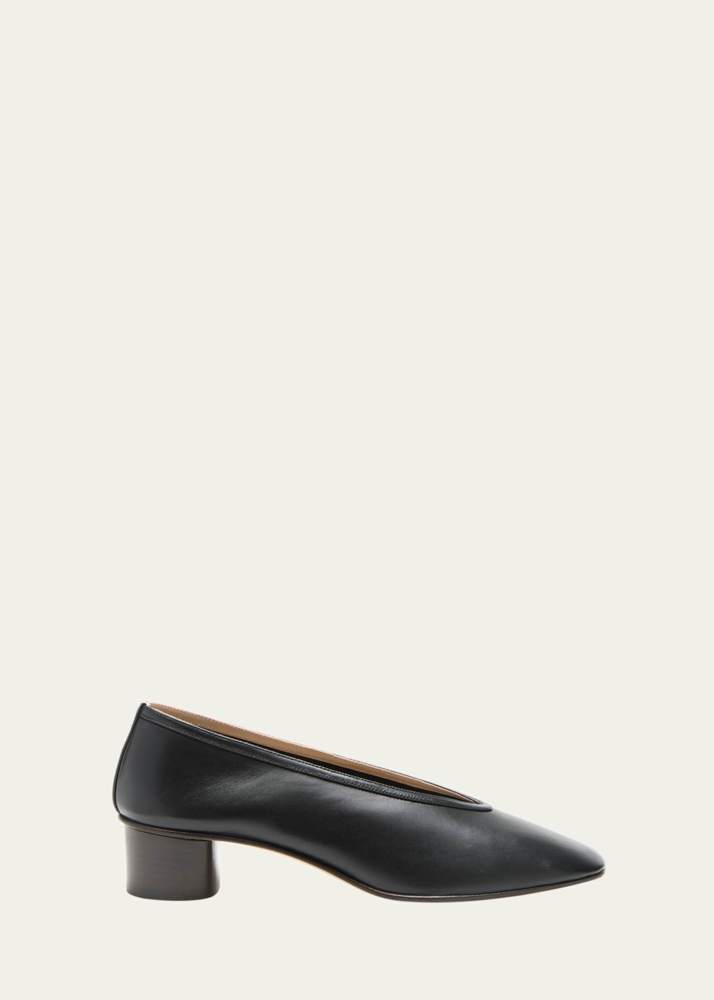Le Monde Beryl Luna Leather Pumps, Black, Women's, 10b / 40eu, Pumps & High Heels Stilettos Pumps & High Heels