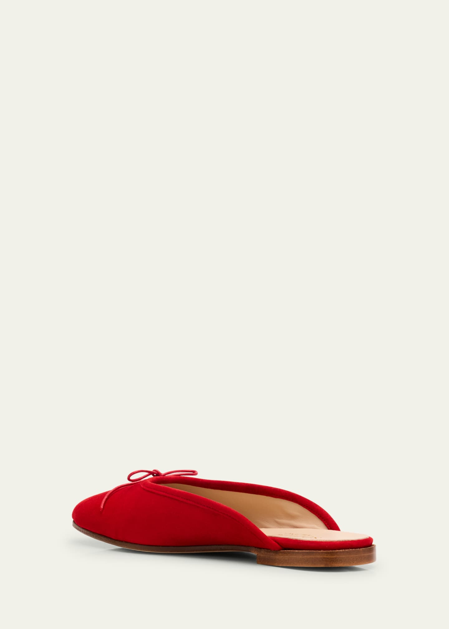 Sophique Poesia Suede Ballerina Mules Image 4 of 6