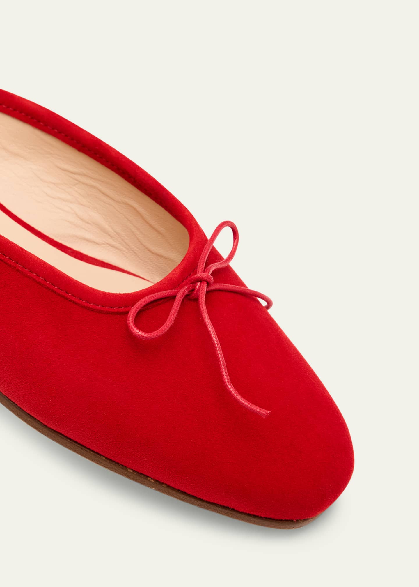 Sophique Poesia Suede Ballerina Mules Image 5 of 6