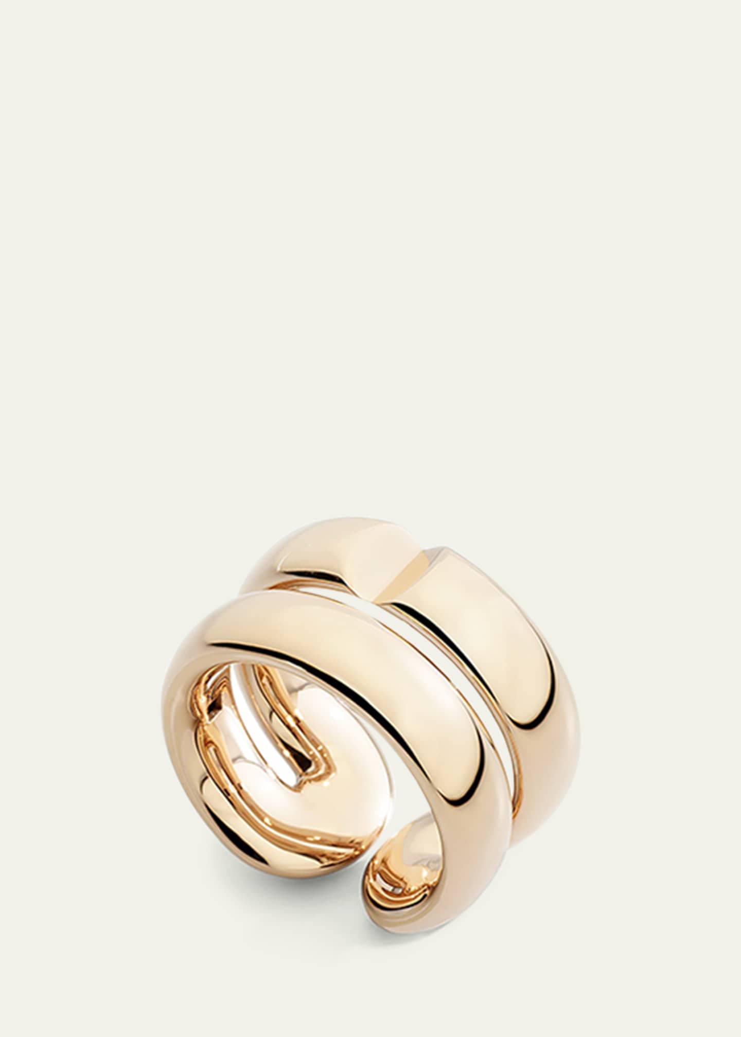 Vhernier Mon Jeu Maxi 18K Rose Gold Ring Image 3 of 3