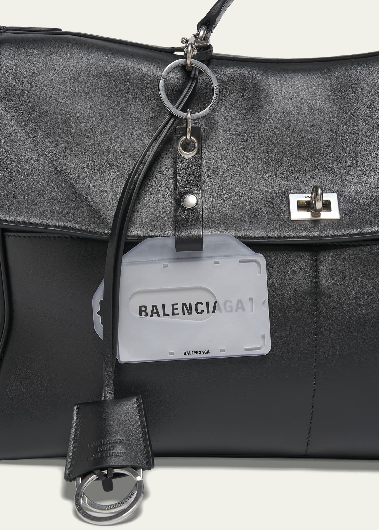 Balenciaga Men's Rodeo Calfskin Portfolio Bag Image 6 of 6