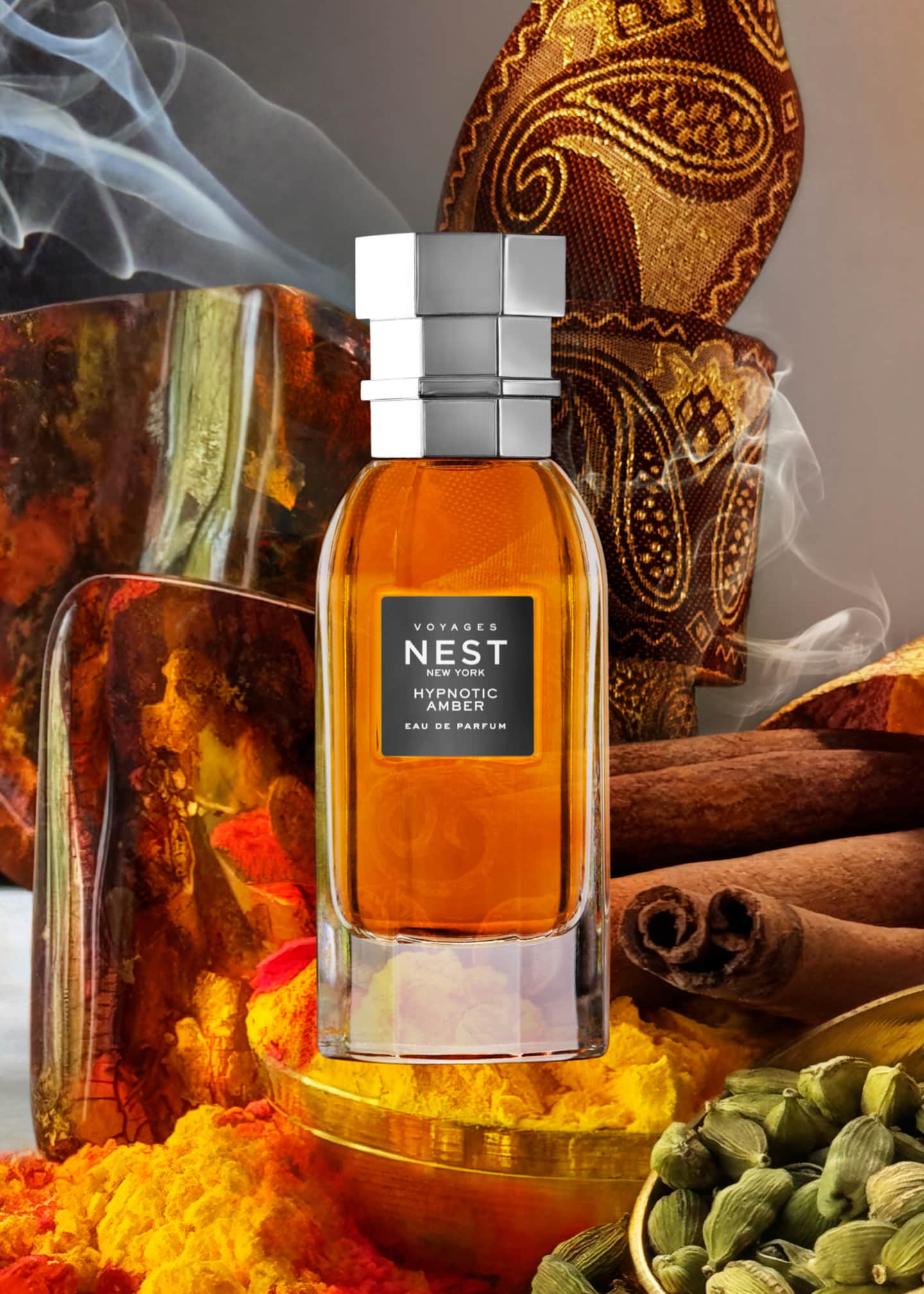 NEST New York VOYAGES Hypnotic Amber Eau de Parfum, 3.4 oz. Image 5 of 5