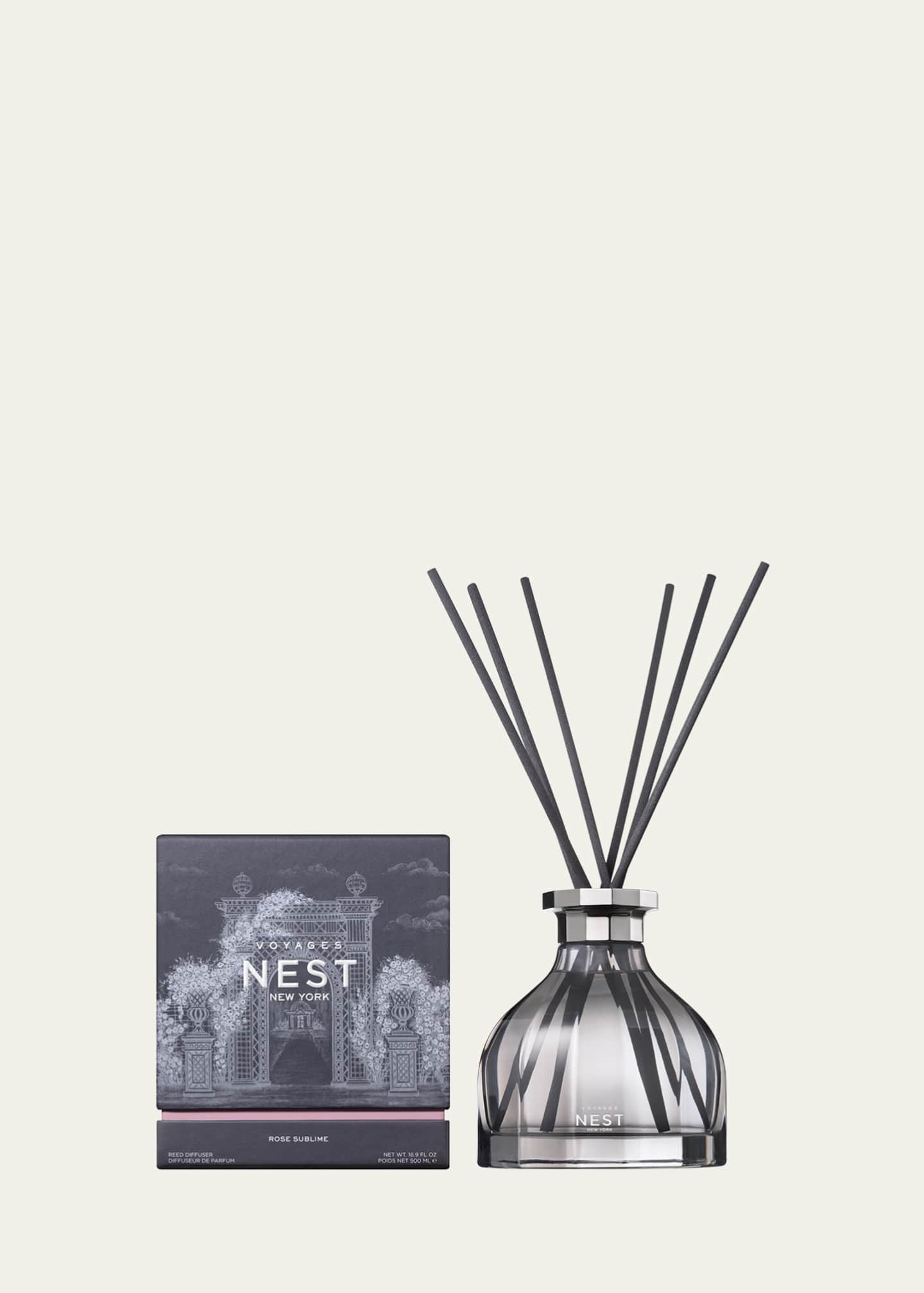 NEST New York VOYAGES Rose Sublime Diffuser, 16.9 oz. Image 1 of 4