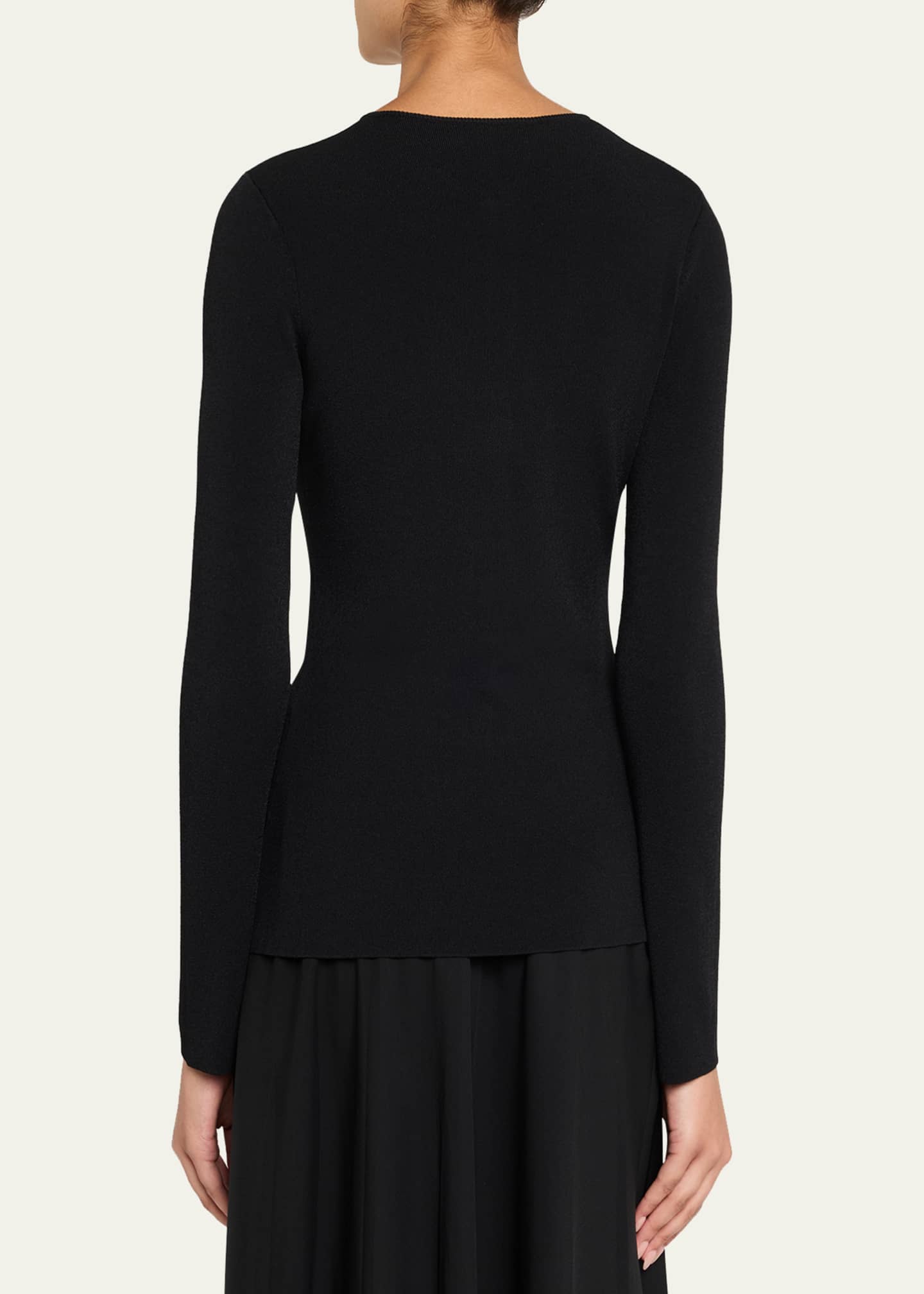 Altuzarra Sparky Short-Sleeve Knit Top Image 3 of 5
