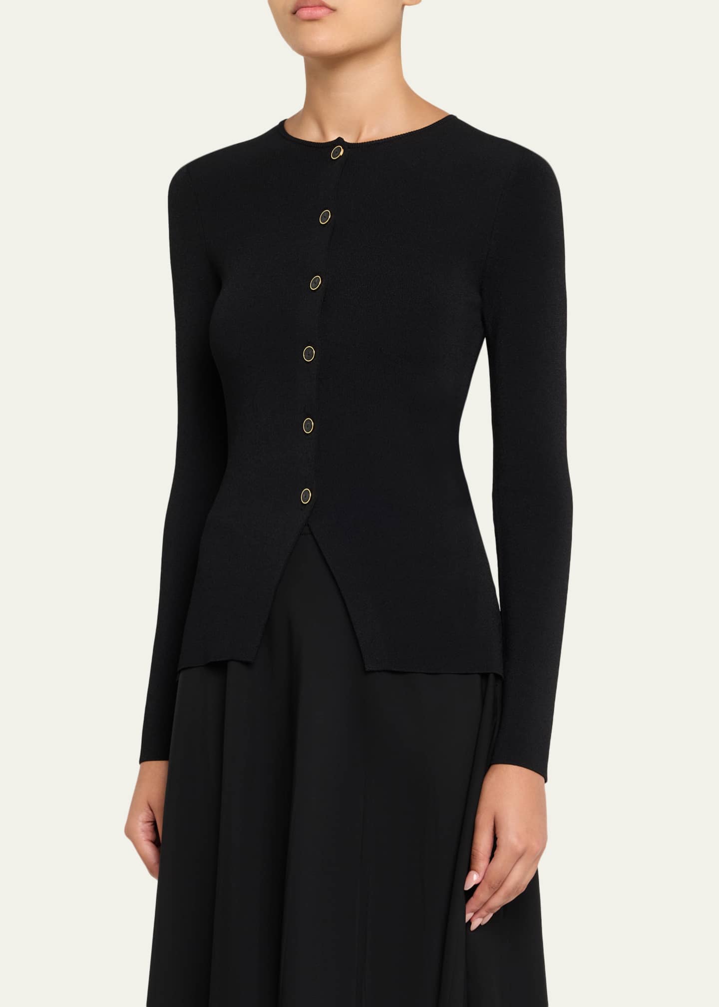Altuzarra Sparky Short-Sleeve Knit Top Image 4 of 5
