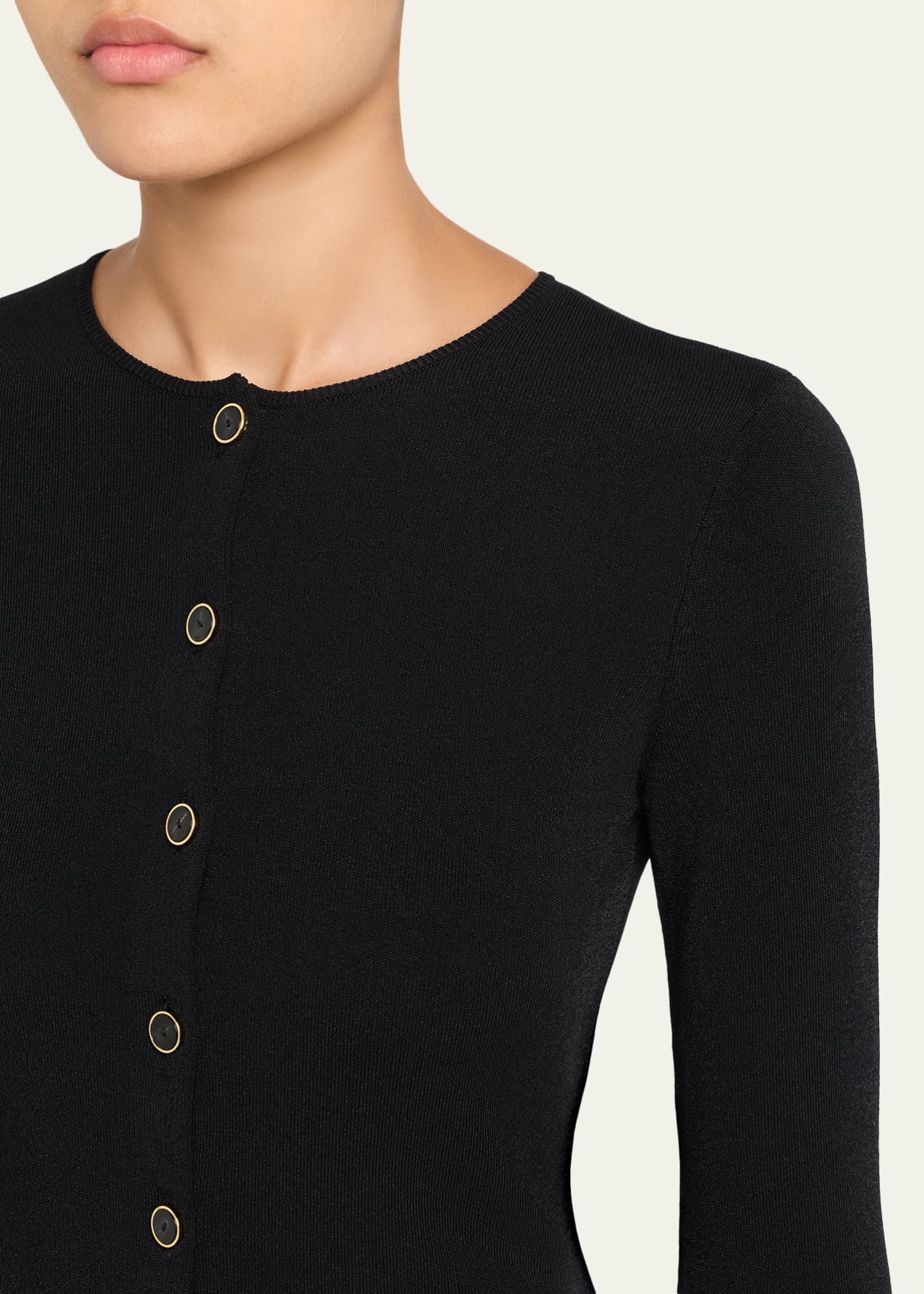 Altuzarra Sparky Short-Sleeve Knit Top Image 5 of 5