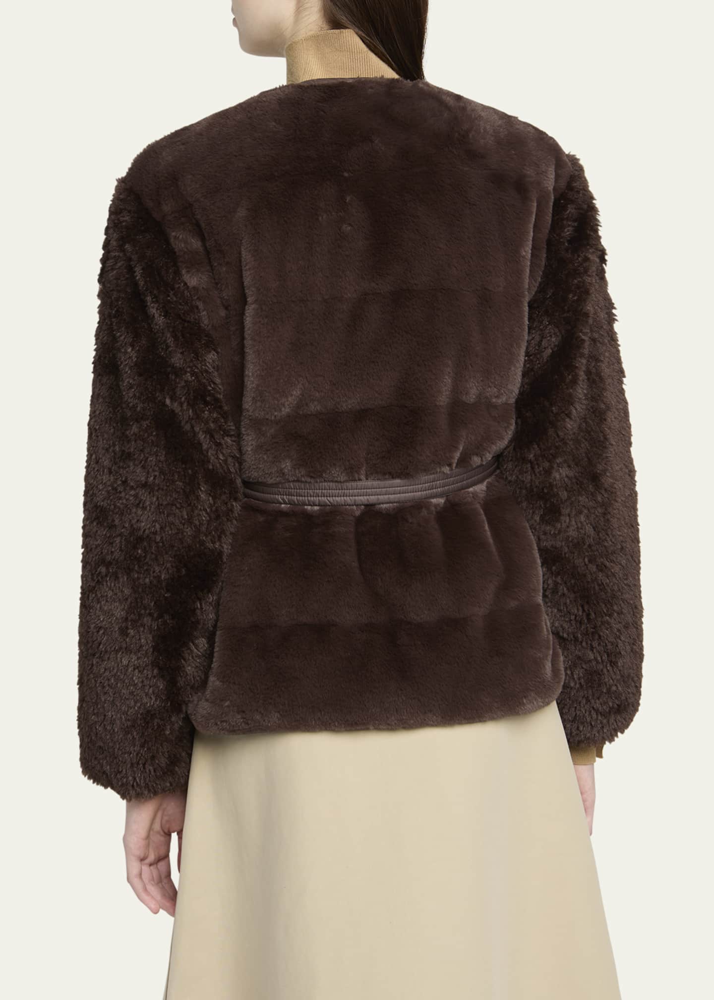 Jouillat Faux Fur Jacket