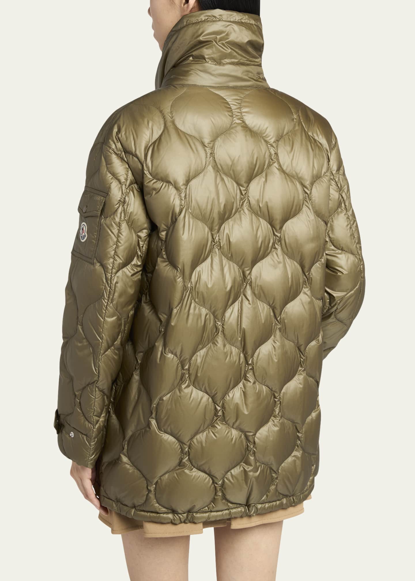 Moncler Lombi Short Down Parka - Bergdorf Goodman