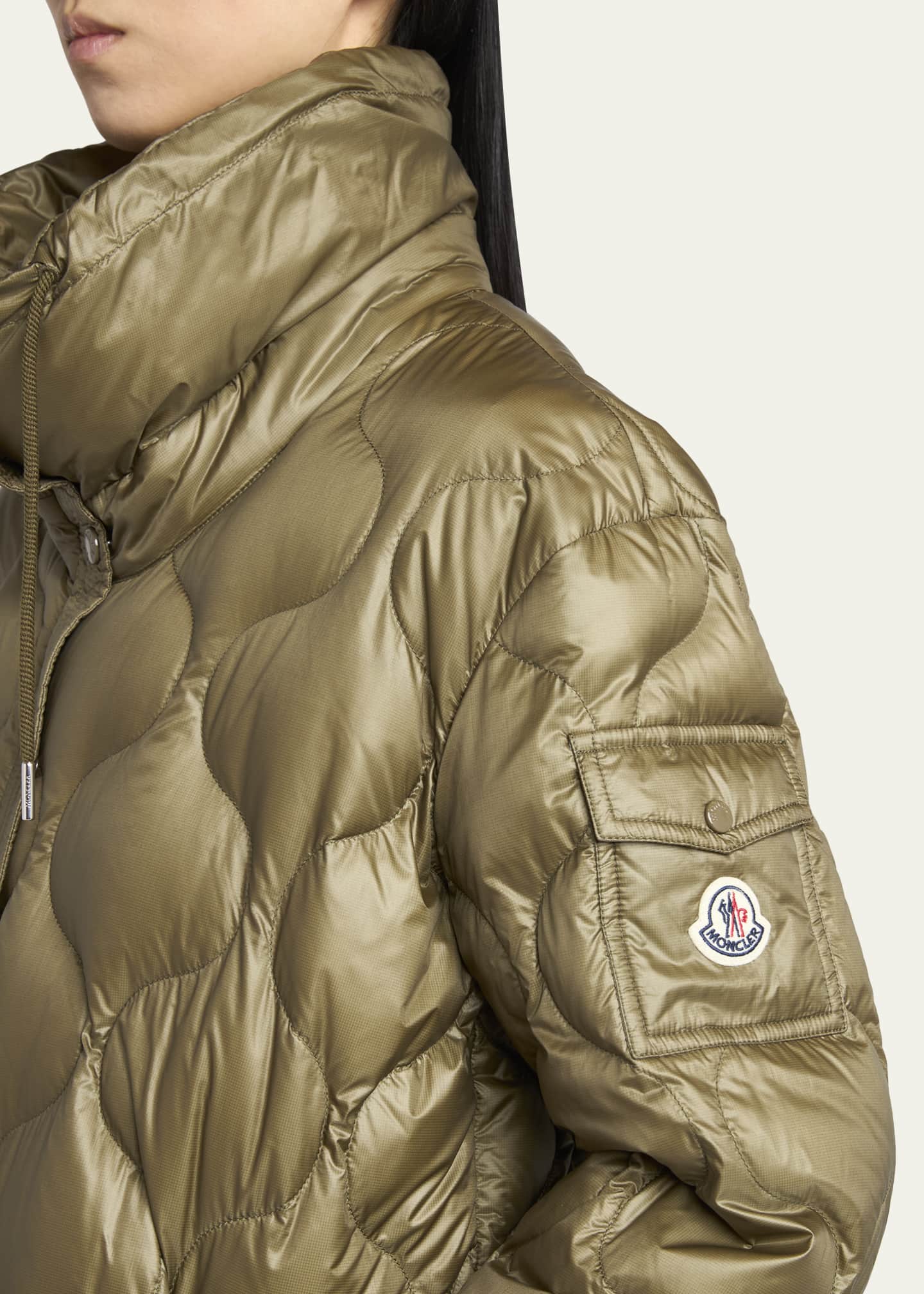 Moncler Lombi Short Down Parka - Bergdorf Goodman