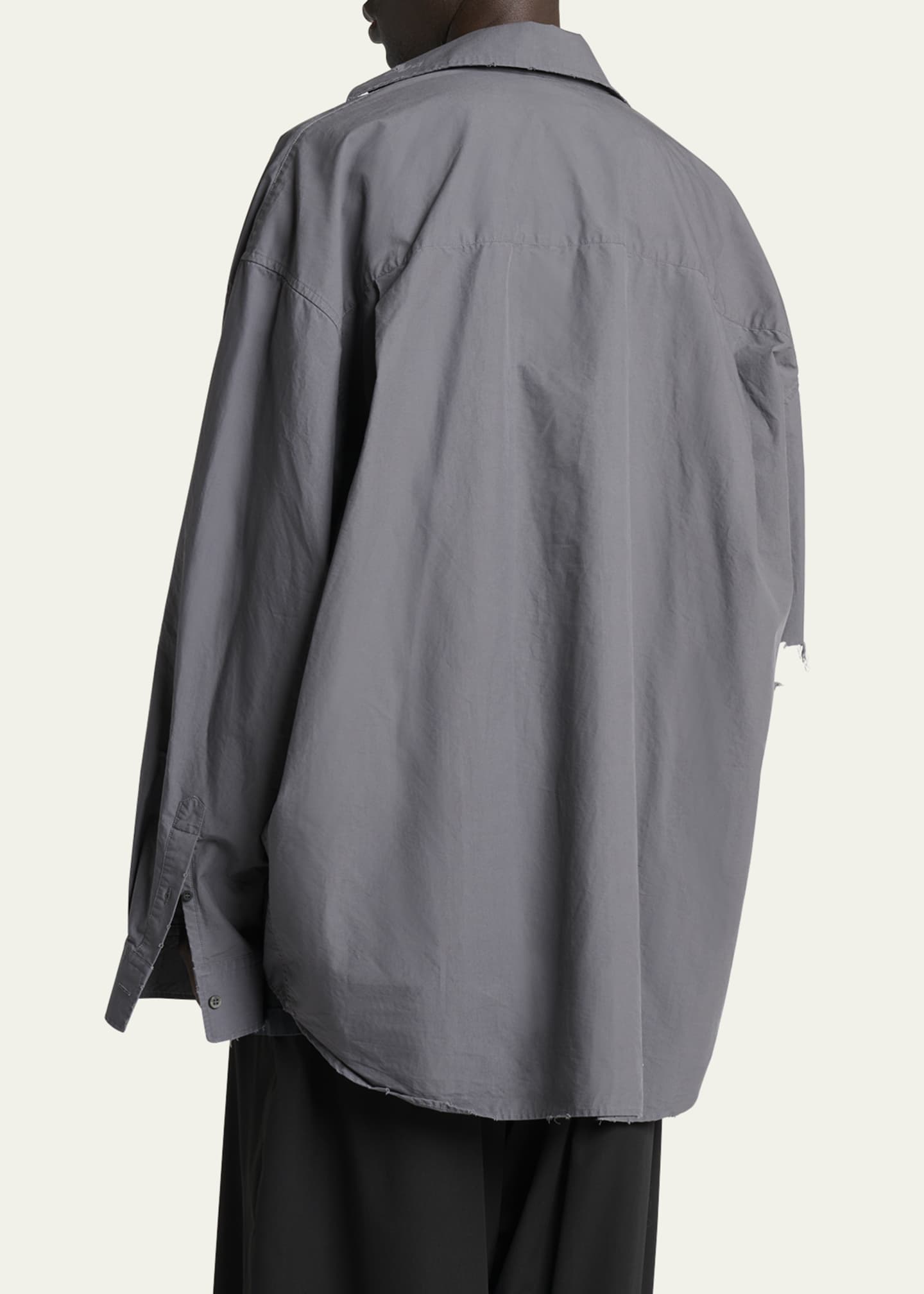 【BALENCIAGA】Automobili Lamborghini Layered Shirt シャツ Balenciaga x Automobili Lamborghini Layered Poplin Shirt
