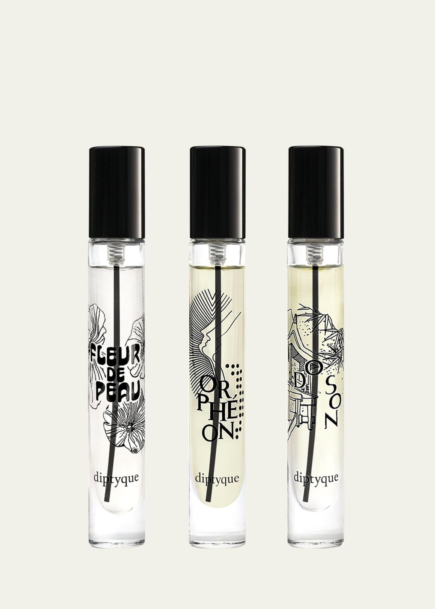 DIPTYQUE Travel Size 2025 Fragrance Set, 3 x 7.5mL Image 2 of 2