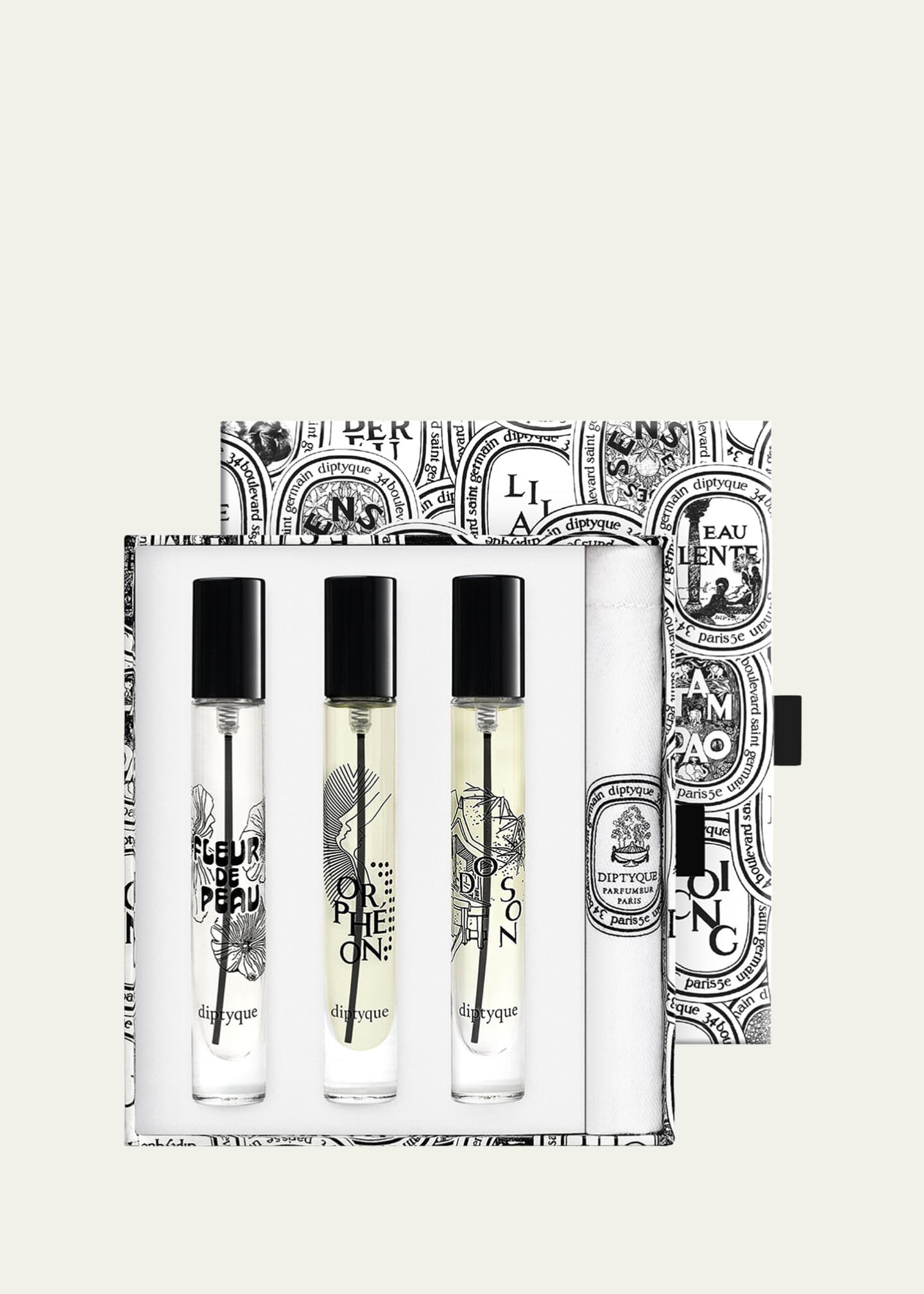 DIPTYQUE Travel Size 2025 Fragrance Set, 3 x 7.5mL Image 1 of 2