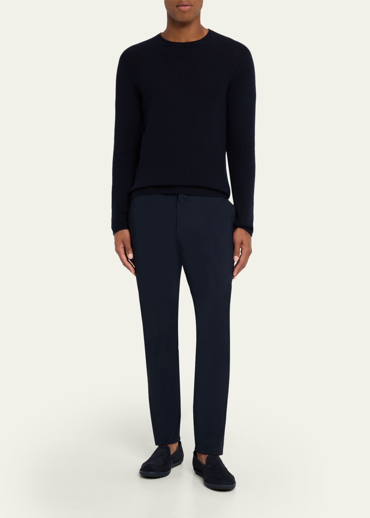 Giorgio Armani Men's Suede Sneaker Loafers - Bergdorf Goodman