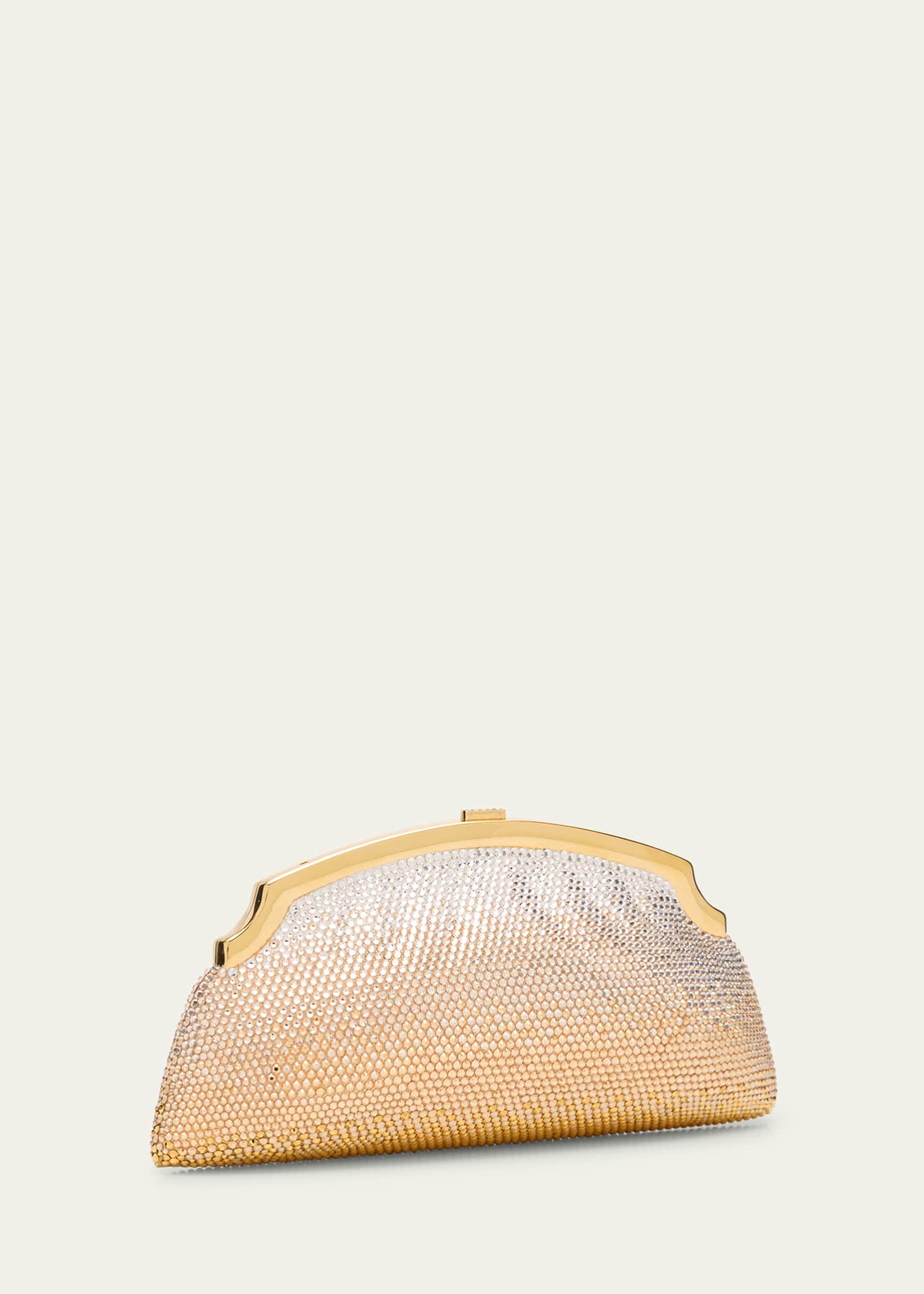Judith Leiber Couture Mini Venetian Gradient Crystal Clutch Bag Image 3 of 6