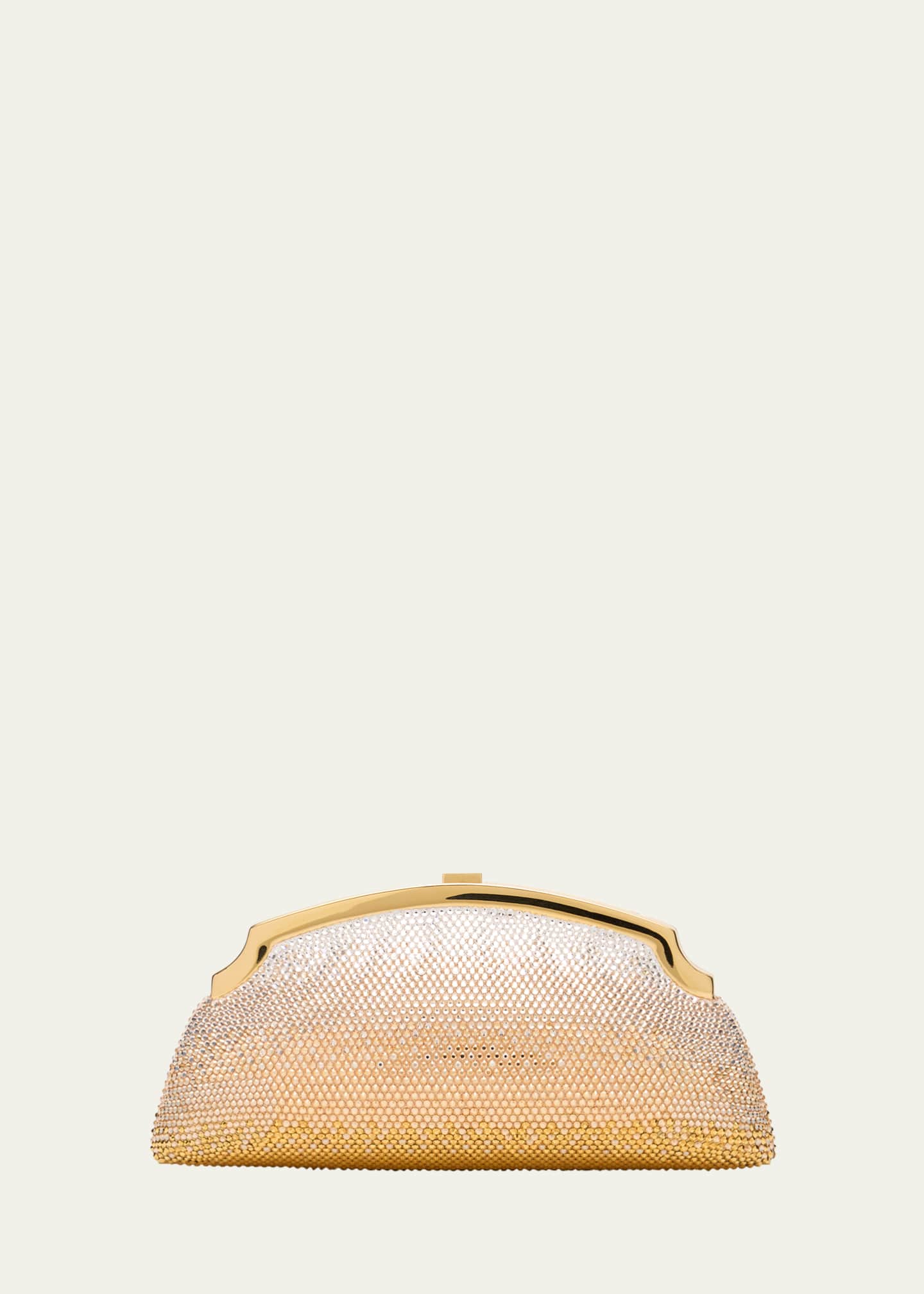 Judith Leiber Couture Mini Venetian Gradient Crystal Clutch Bag Image 1 of 6