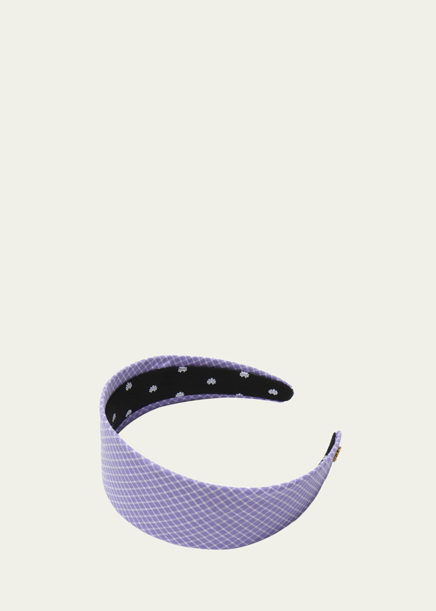 Lele Sadoughi Brigitte Seersucker Headband