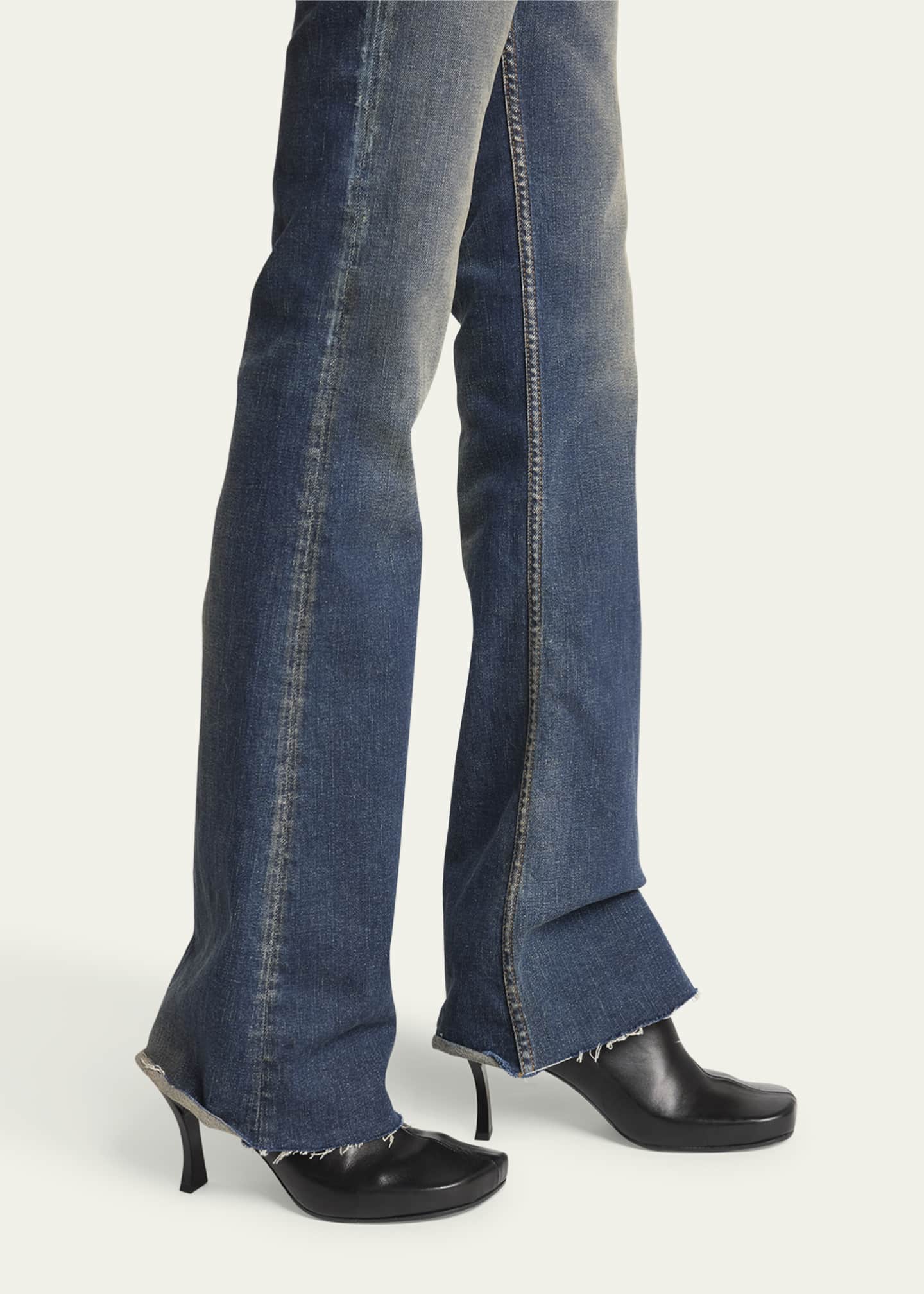Balenciaga x Scholl Leather Mules - Bergdorf Goodman