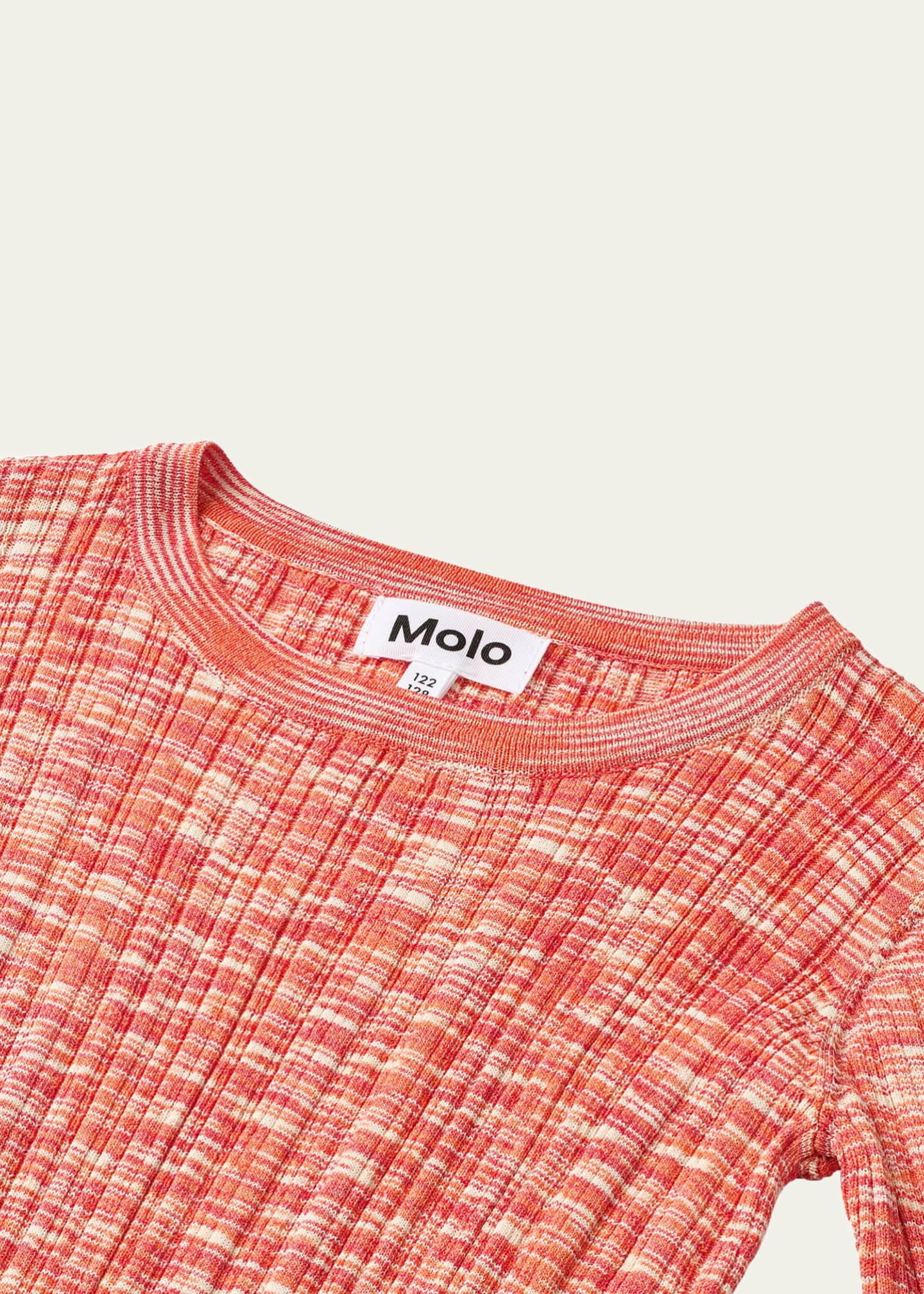 Molo Girl's Gabriella Long-Sleeve Shirt, Size 7-16 Image 3 of 3