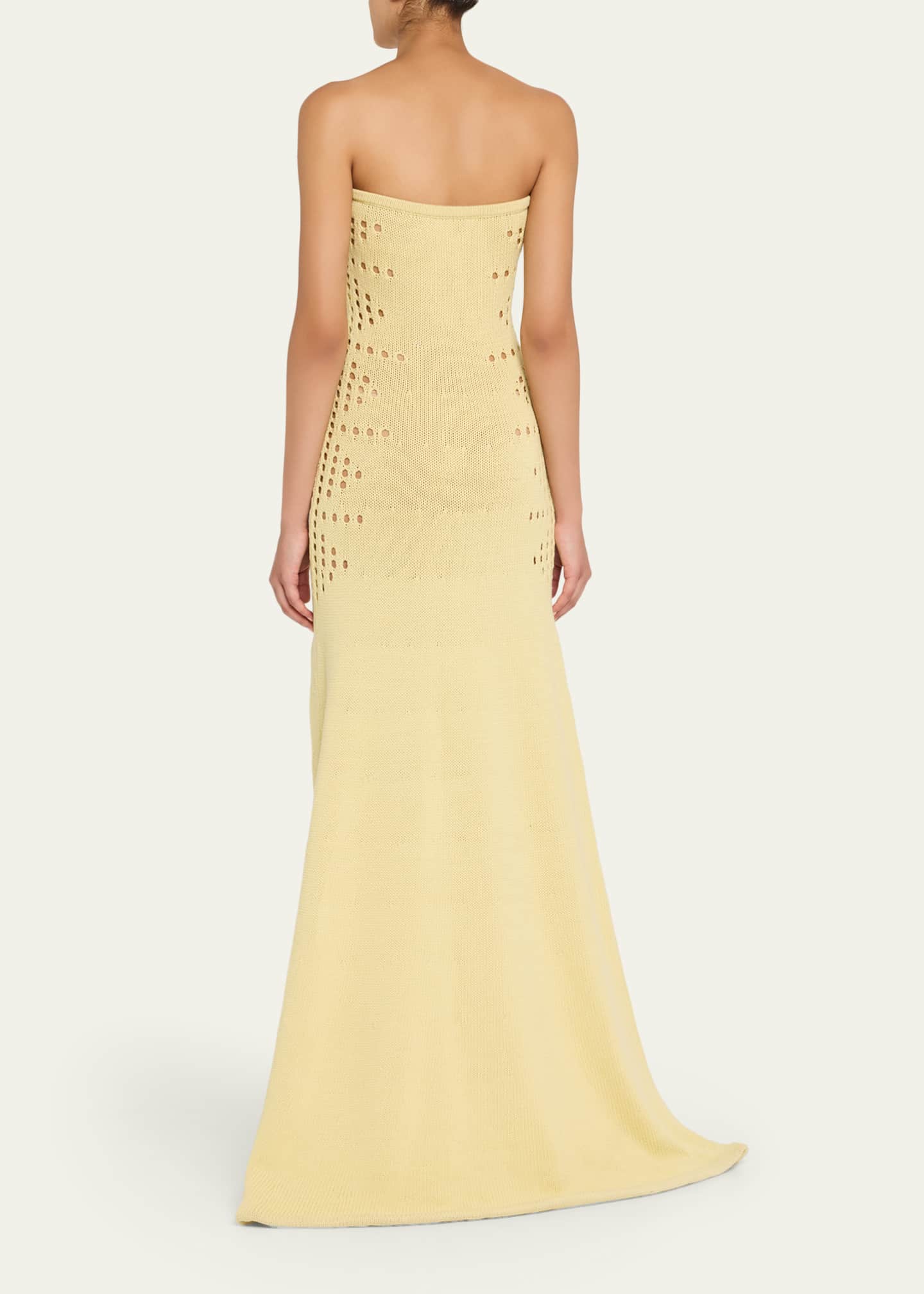 Diotima Mavis Cutout Strapless Knit Maxi Dress Image 3 of 5