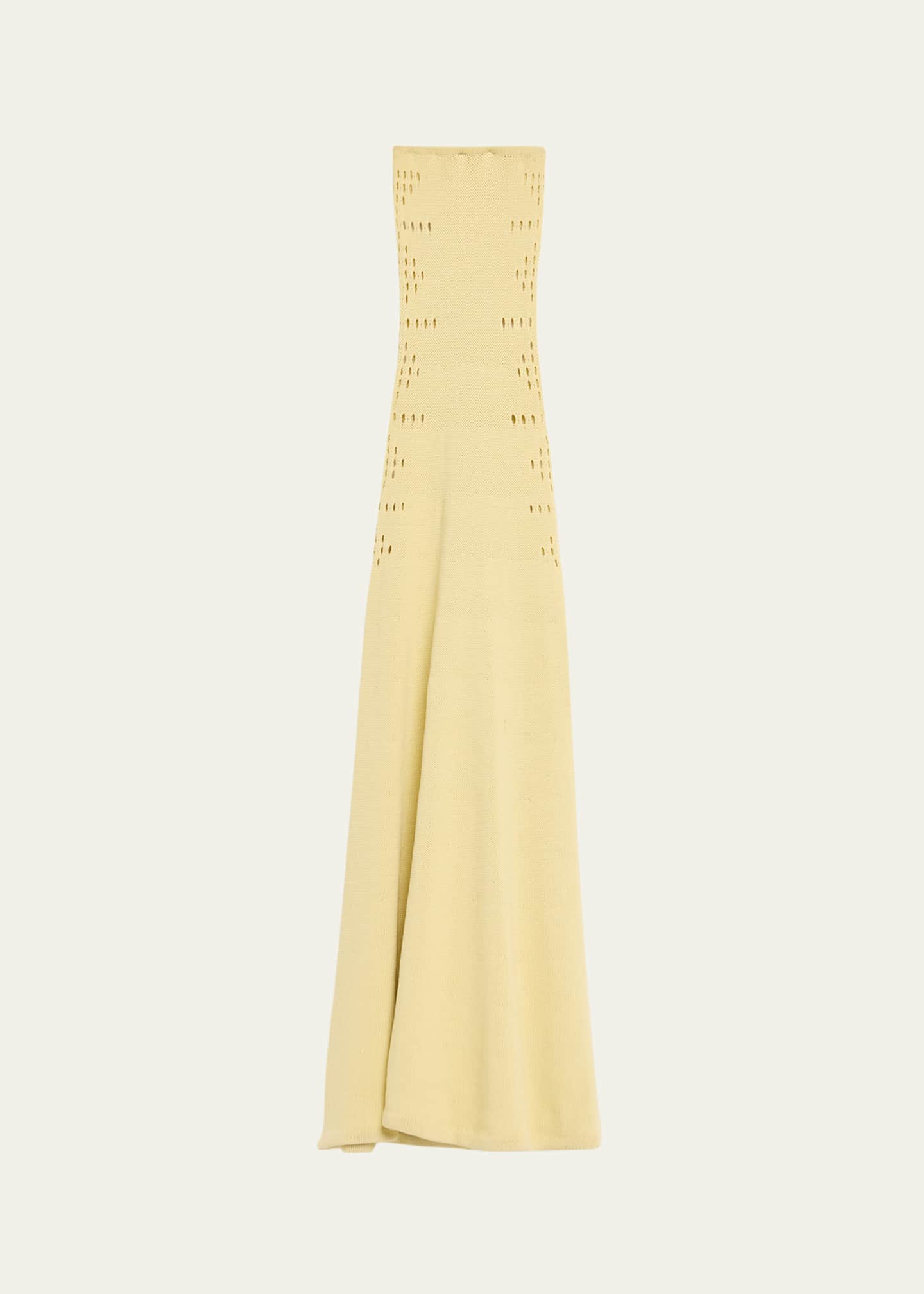 Diotima Mavis Cutout Strapless Knit Maxi Dress Image 1 of 5