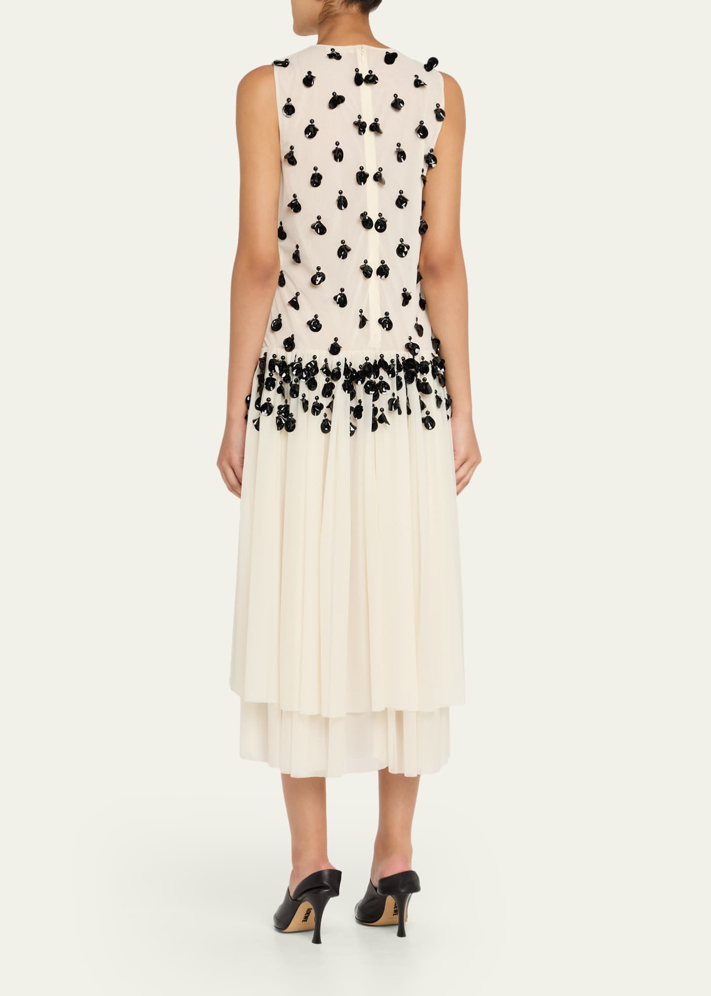 knee length dresses for ladies Pinkblush Maternity Floral Sleeveless Ruffle Tiered Midi Dress