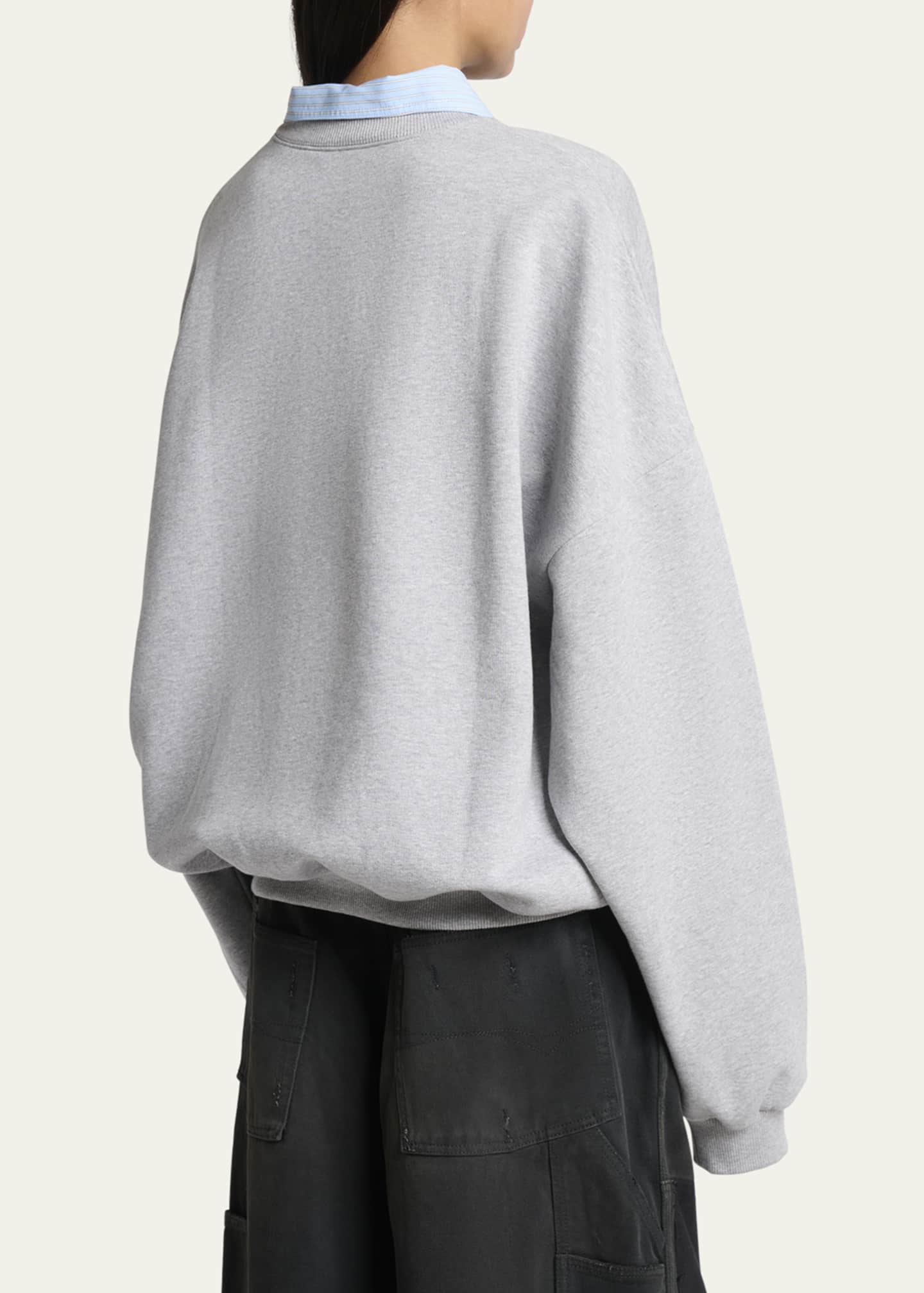Balenciaga CEO Crewneck Sweatshirt - Bergdorf Goodman