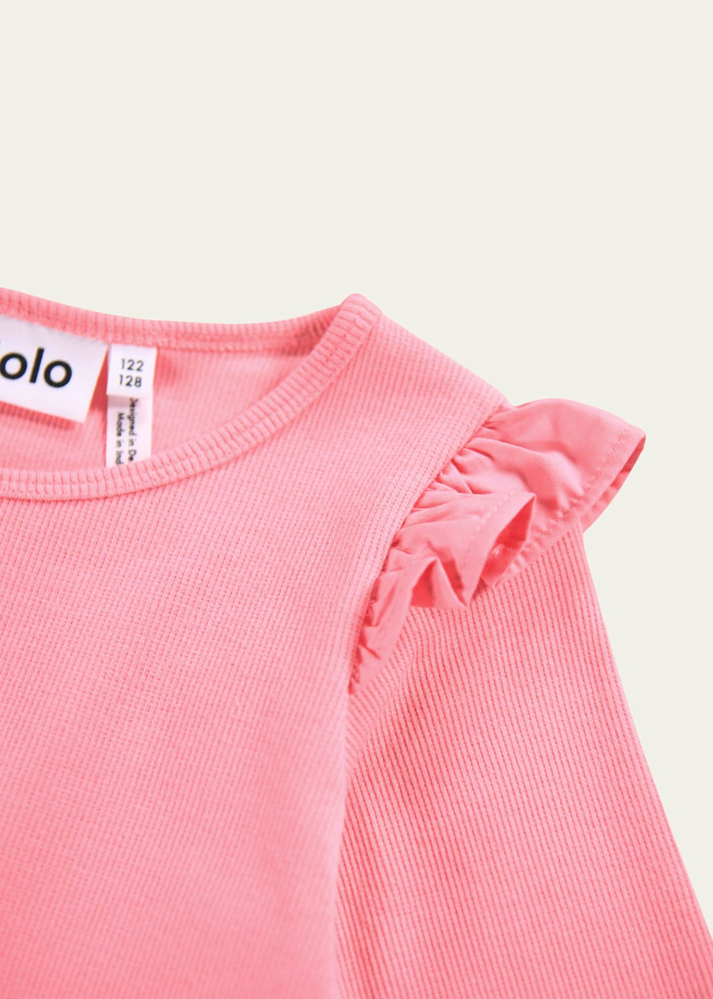 Molo Girl's Cathi Long-Sleeve Dress, Size 7-14 Image 3 of 3