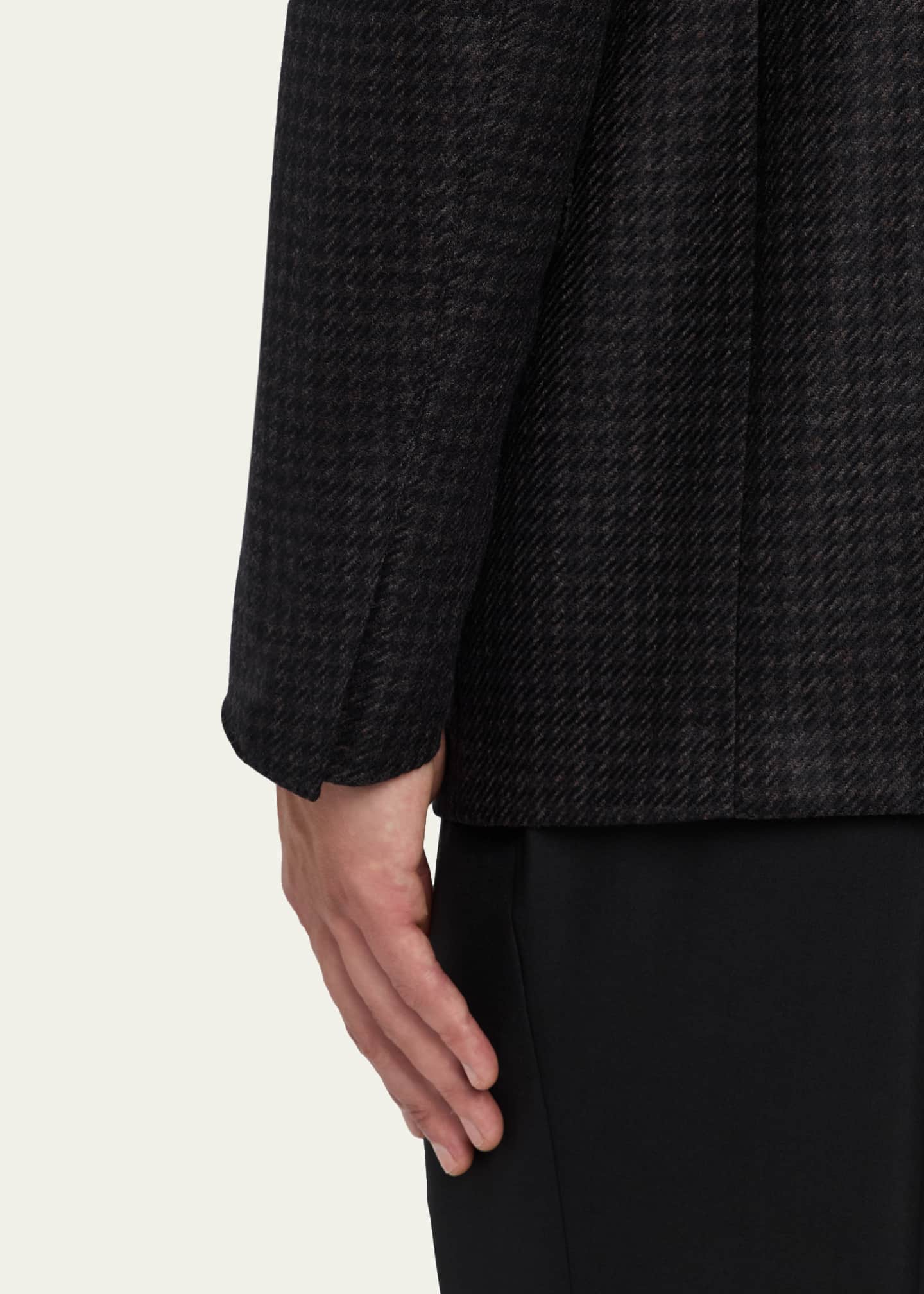 TOM FORD Men's Wool Pied De Poule Single-Breasted Sport Coat Image 8 of 8