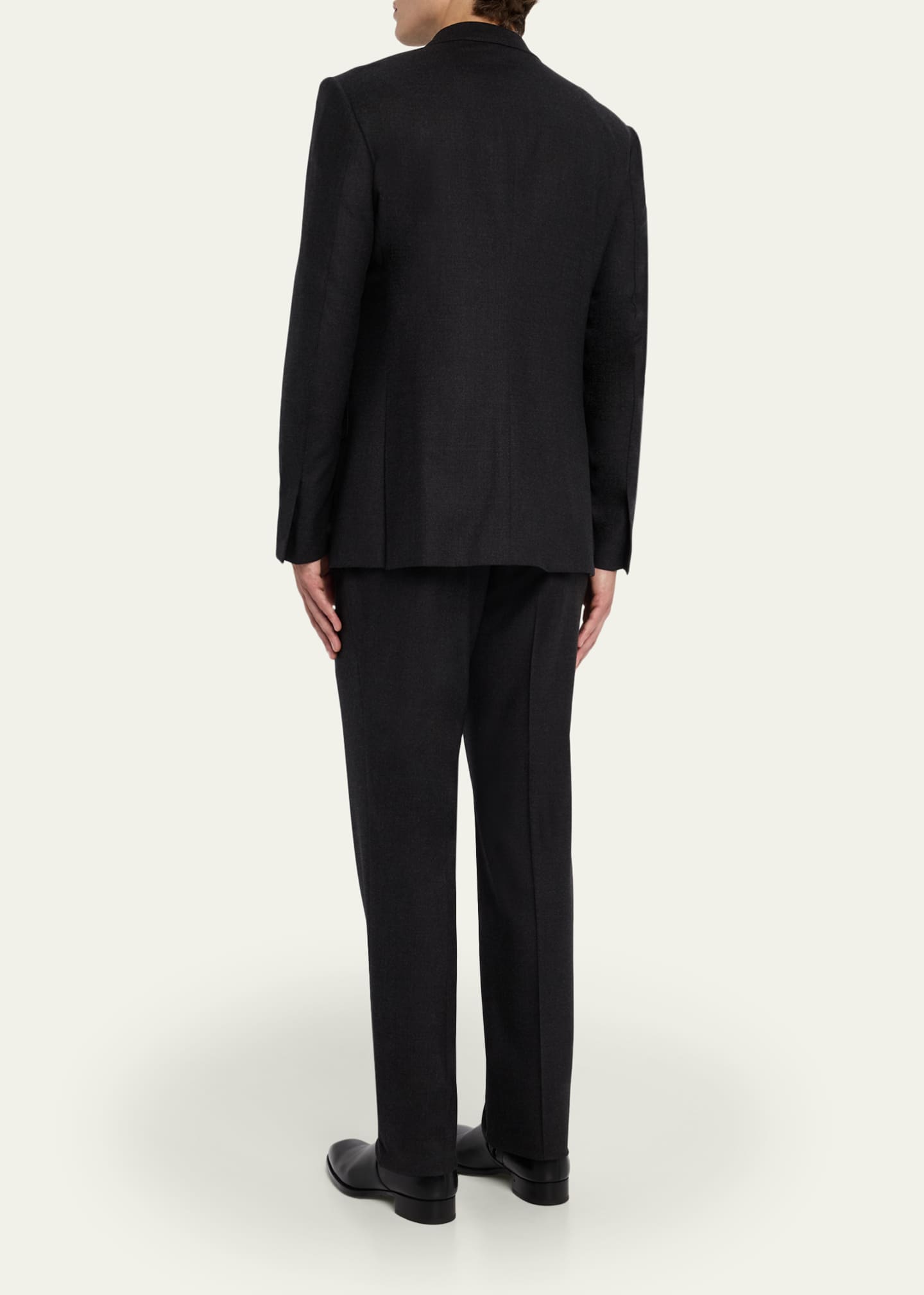 TOM FORD Men's Wool Flannel Notch Lapel Two-Piece Suit Image 3 of 8